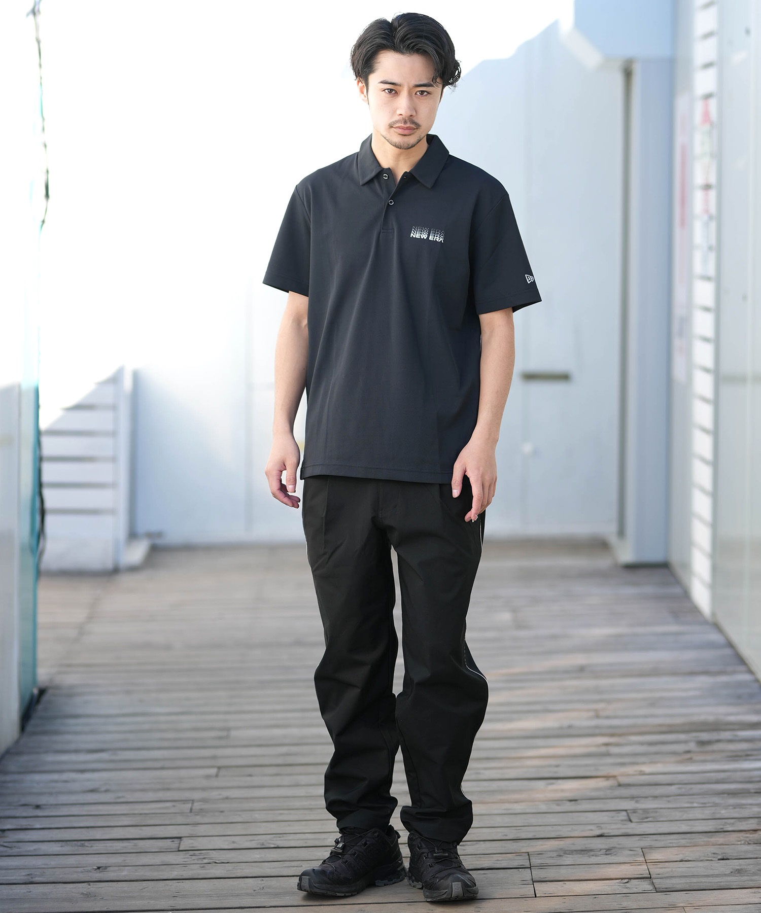 NEW ERA ニューエラ ロングパンツ メンズ ワイド テーパード