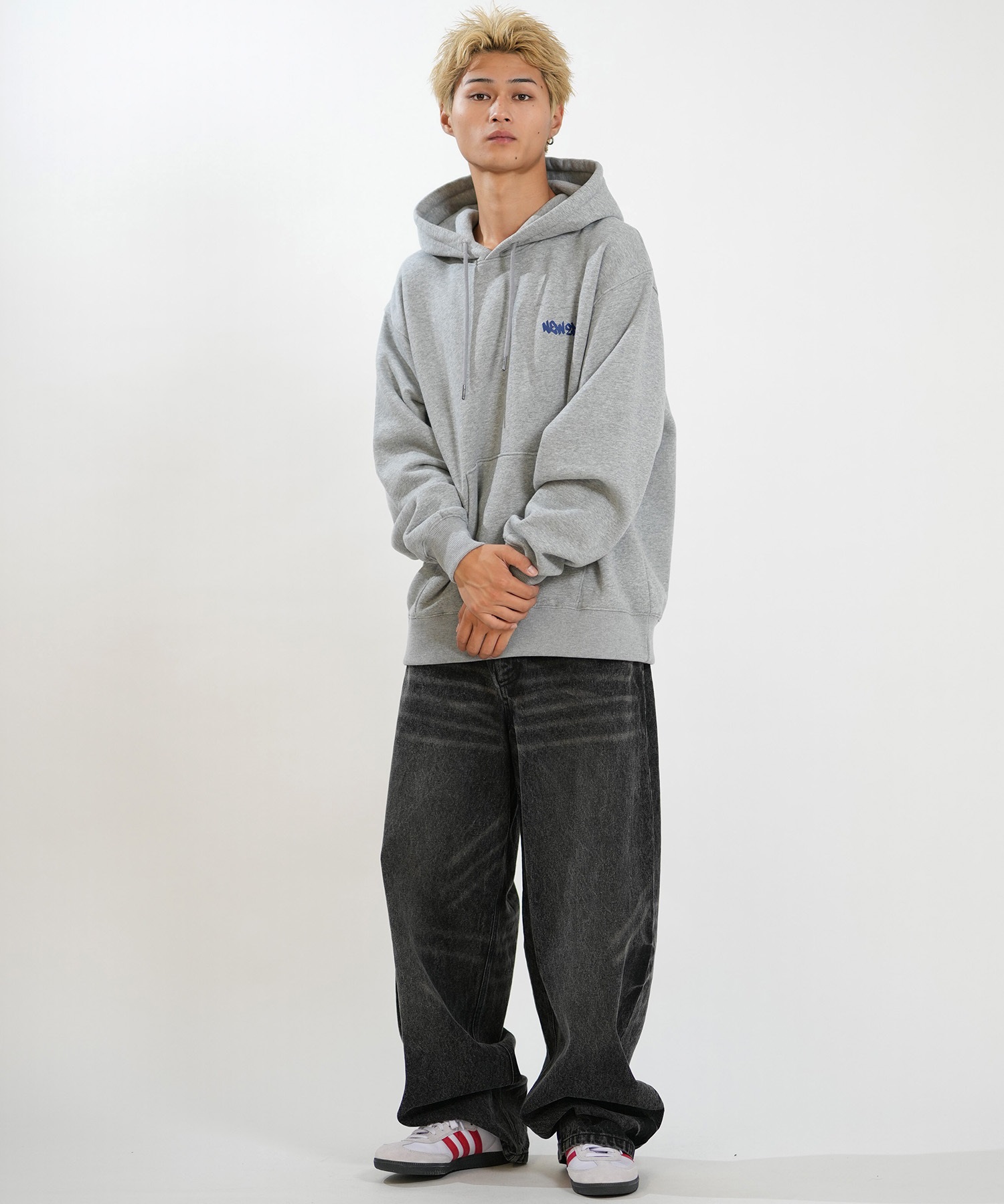 NEW ERA ニューエラ ロングパンツ メンズ デニム Gパン バレルパンツ 
