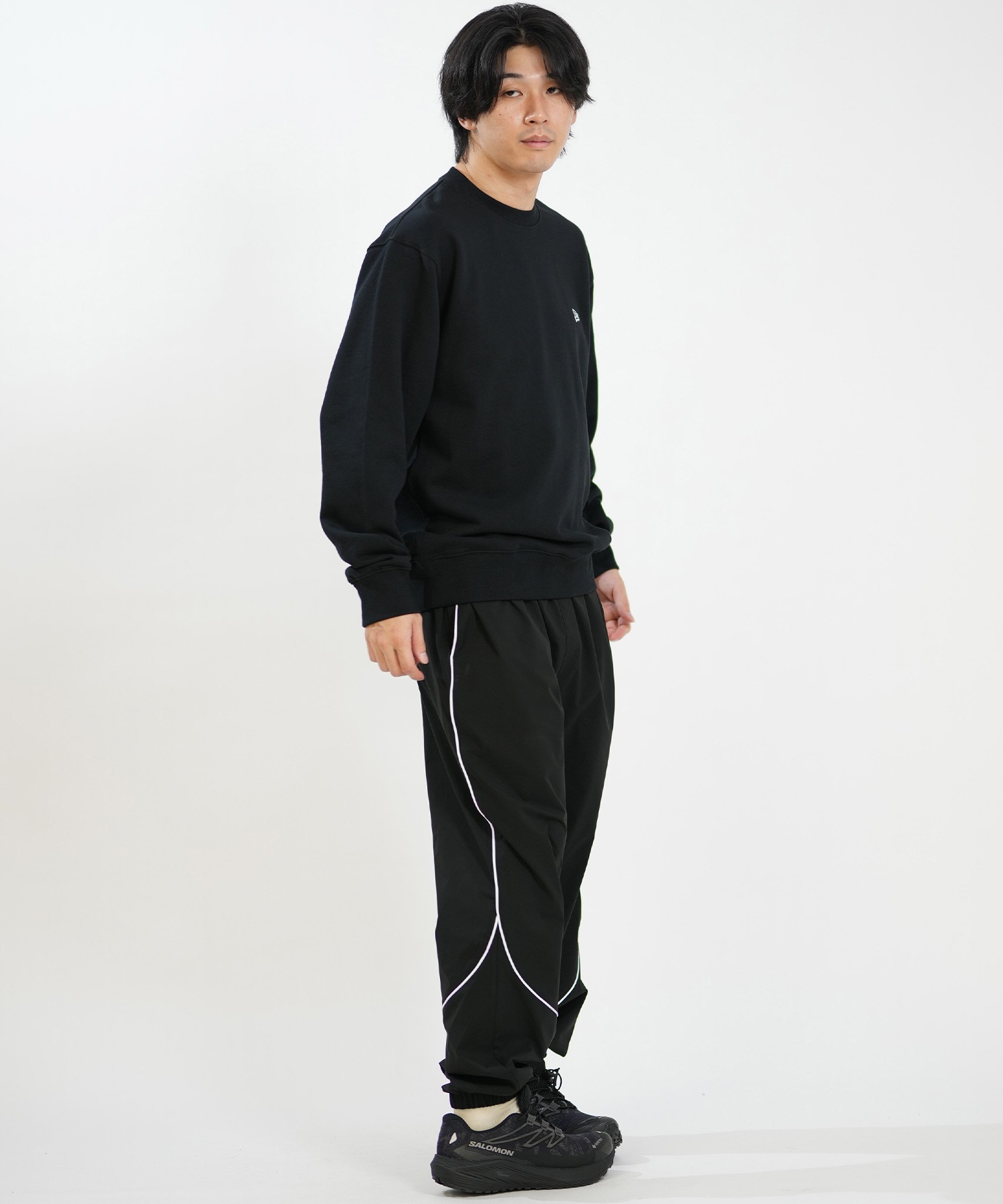 NEW ERA ニューエラ ロングパンツ メンズ オーバーサイズ PA OS PIPING