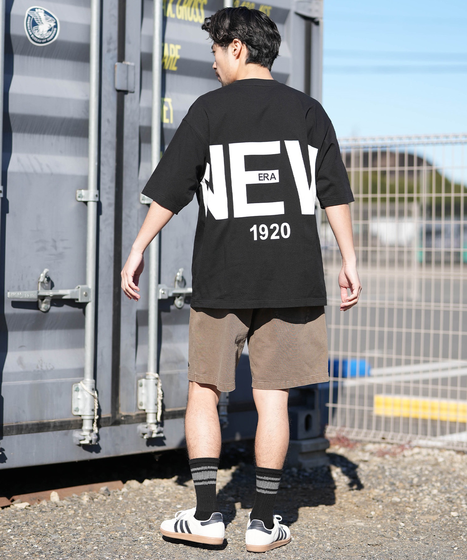 NEW ERA ニューエラ ハーフパンツ ショートパンツ メンズ ガーメント
