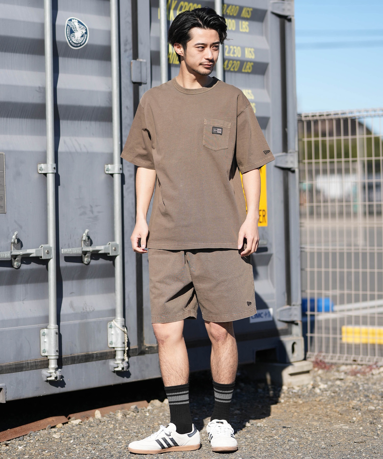 NEW ERA ニューエラ ハーフパンツ ショートパンツ メンズ ガーメント