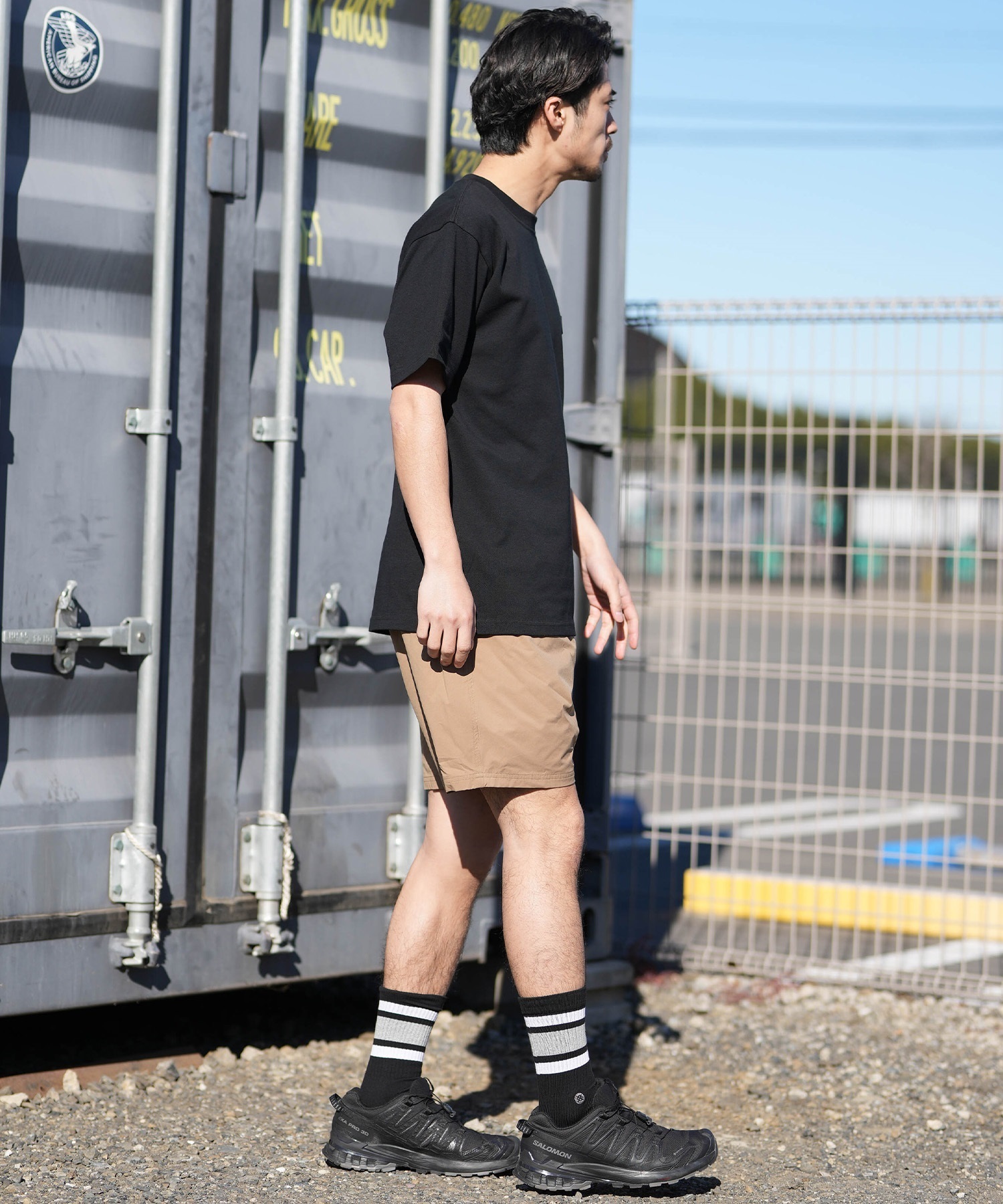 NEW ERA ニューエラ ハーフパンツ ショートパンツ メンズ 撥水 OD