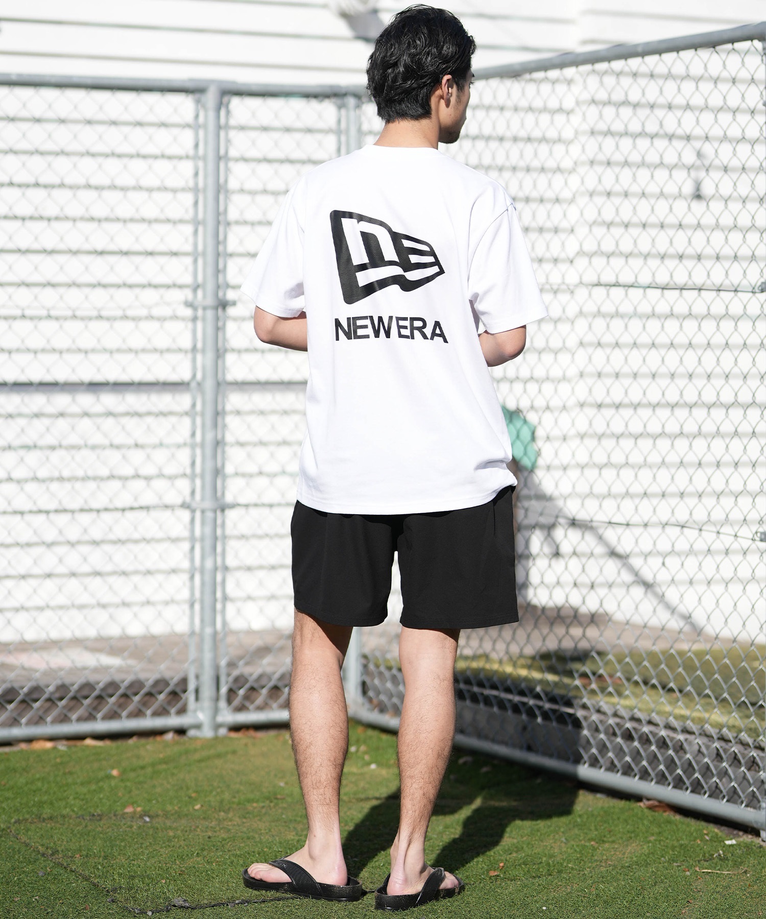 NEW ERA ニューエラ ハーフパンツ ショートパンツ メンズ 撥水 OD