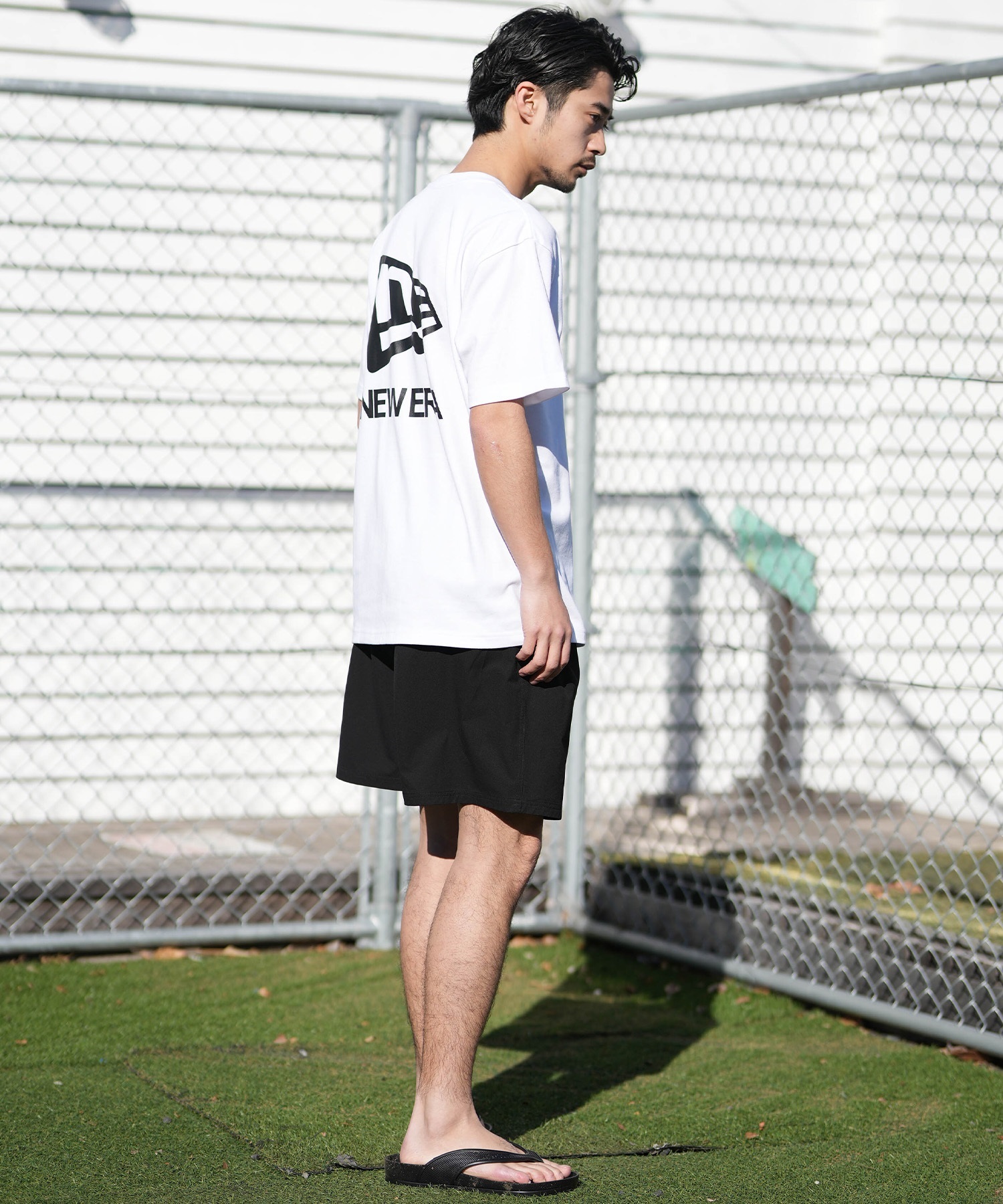 NEW ERA ニューエラ ハーフパンツ ショートパンツ メンズ 撥水 OD