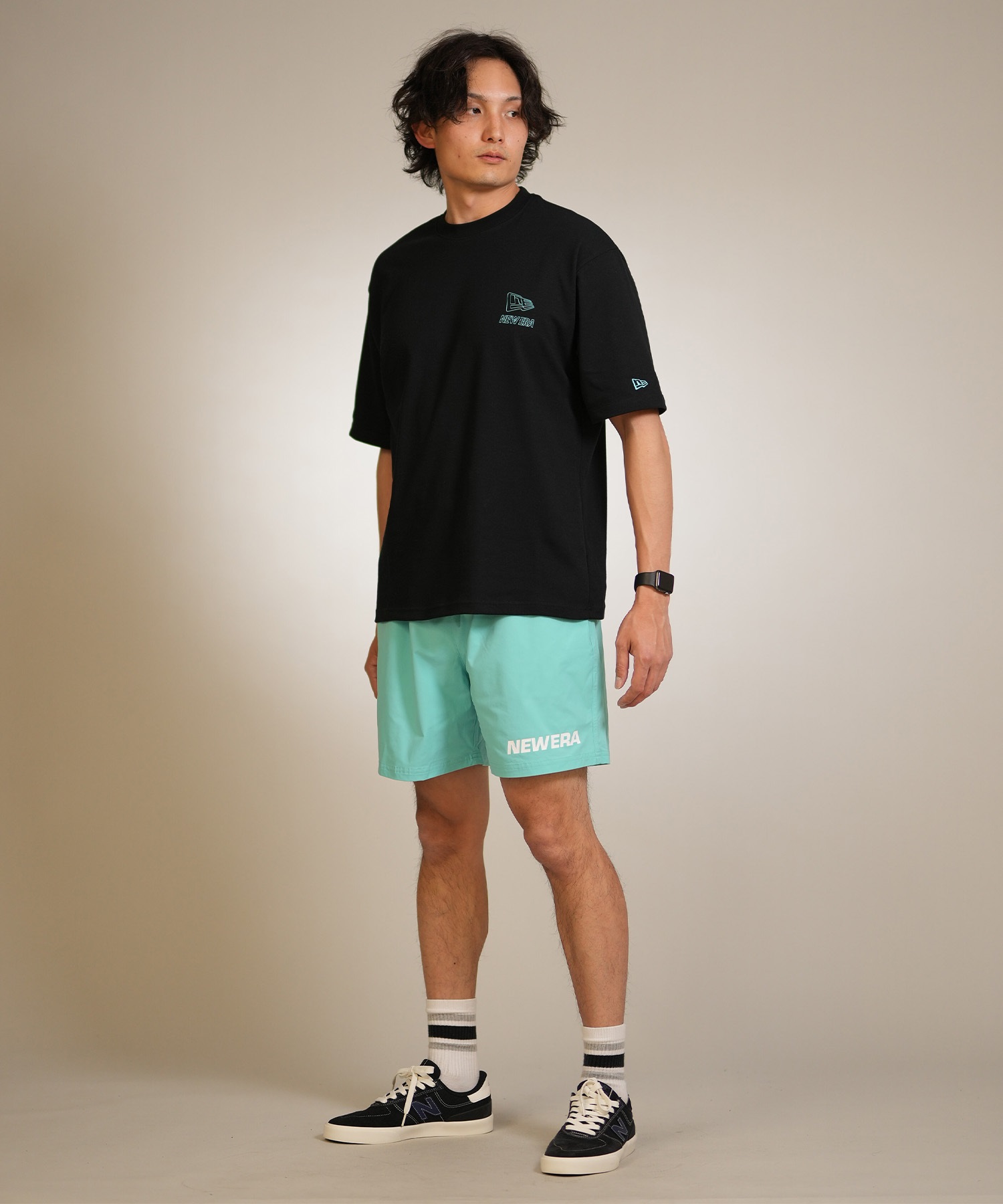 NEW ERA ニューエラ 水着 海パン トランクス サーフパンツ メンズ 水陸