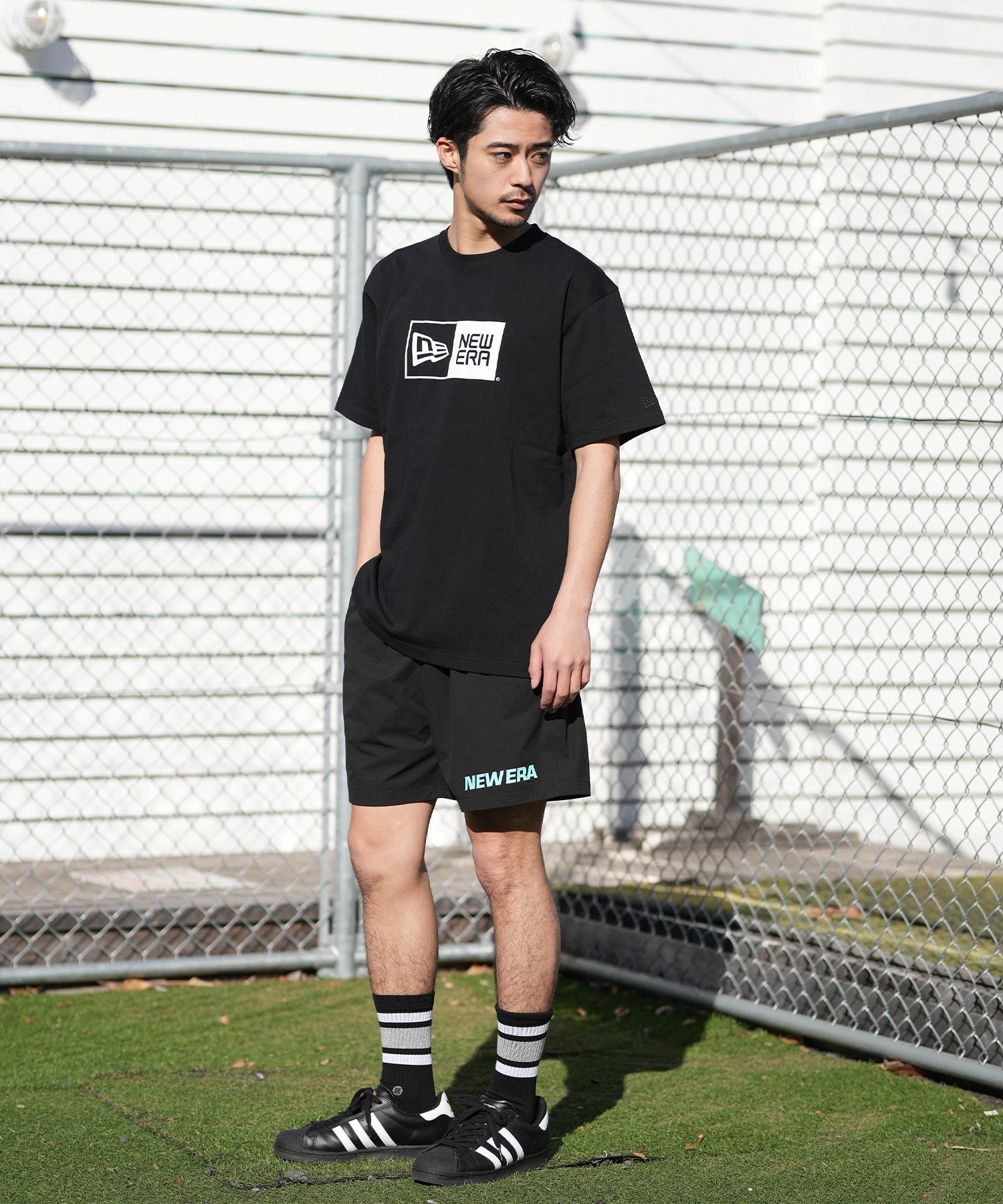 NEW ERA ニューエラ 水着 海パン トランクス サーフパンツ メンズ 撥水