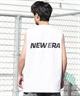 NEW ERA ニューエラ 水着 ラッシュガード タンクトップ メンズ UVカット 吸水速乾 耐塩素 耐海水 水陸両用 14774239(WHT-M)