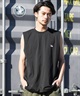 NEW ERA ニューエラ 水着 ラッシュガード タンクトップ メンズ UVカット 吸水速乾 耐塩素 耐海水 水陸両用 14774240(BLK-M)
