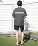 NEW ERA ニューエラ 水着 ラッシュガード 半袖 Tシャツ メンズ UVカット 撥水 ストレッチ 耐塩素 水陸両用 14774251(GRY-M)