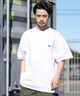 NEW ERA ニューエラ 半袖 Tシャツ メンズ UVカット Wordmark Logo ラッシュガード 14774253(WHT-M)