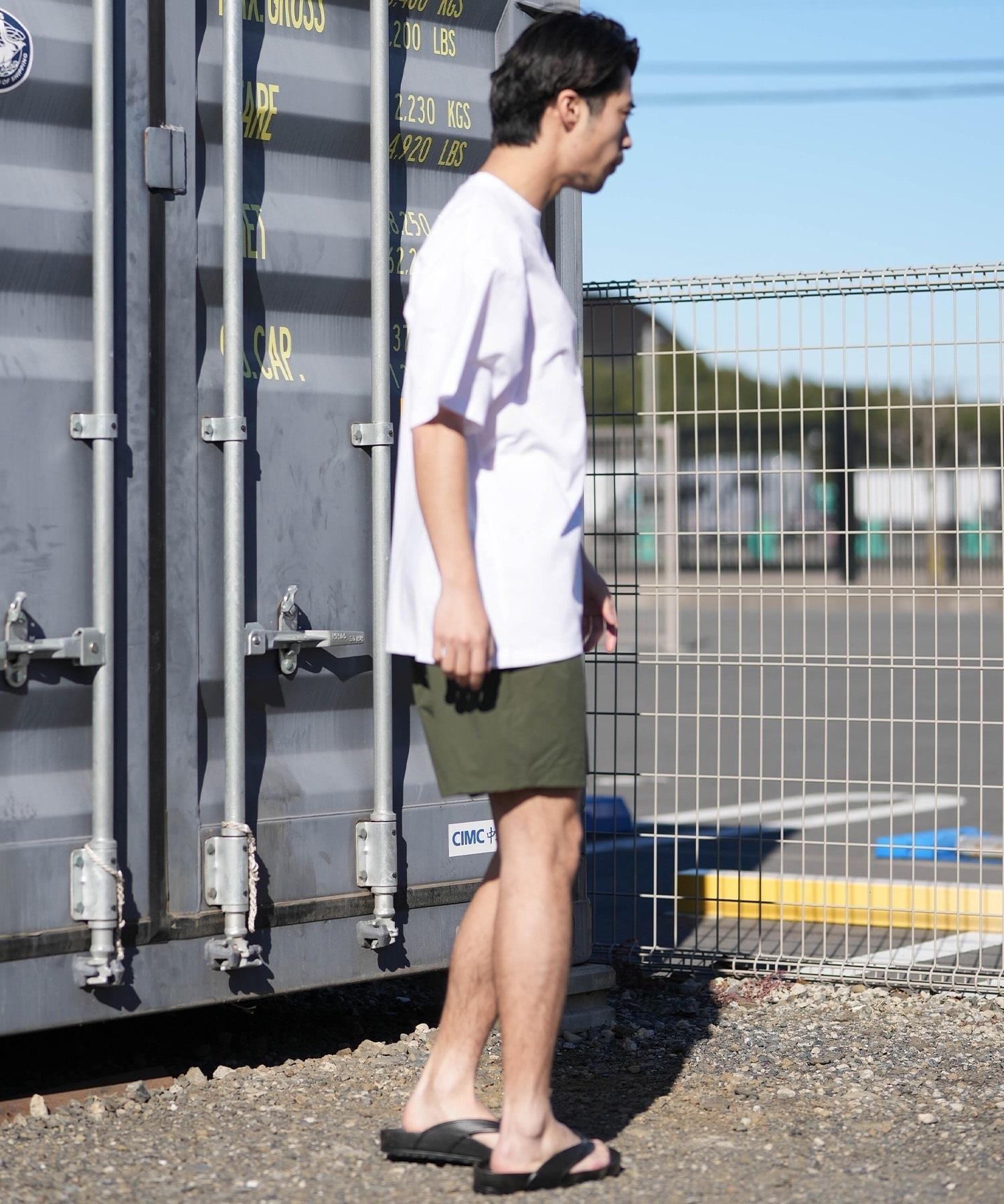 NEW ERA ニューエラ 半袖 Tシャツ メンズ UVカット Wordmark Logo ラッシュガード 14774253(WHT-M)
