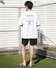 NEW ERA ニューエラ 水着 ラッシュガード 半袖 Tシャツ メンズ UVカット 吸水速乾 耐塩素 耐海水 水陸両用 14774256(WHT-M)