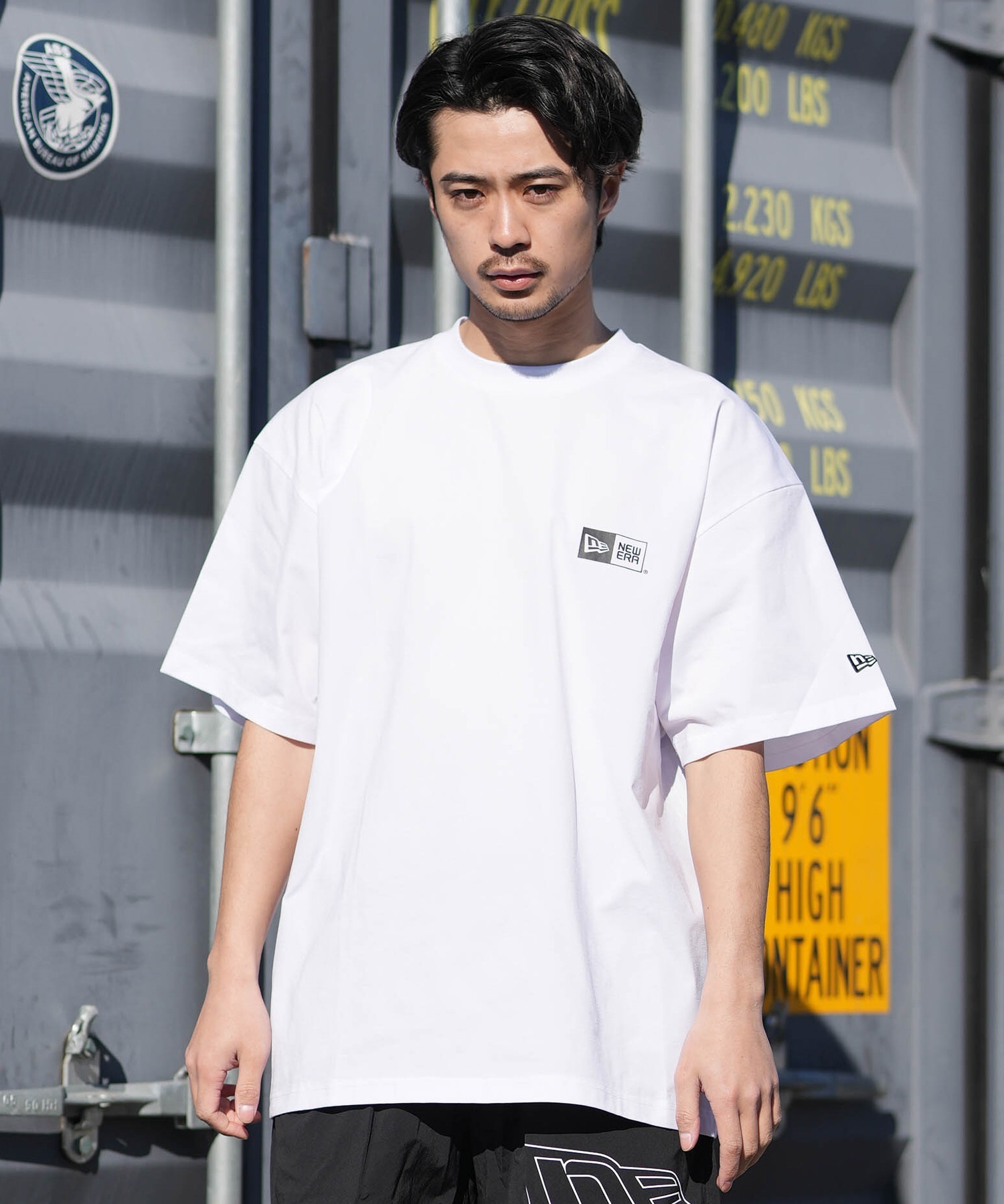 NEW ERA ニューエラ 水着 ラッシュガード 半袖 Tシャツ メンズ UV
