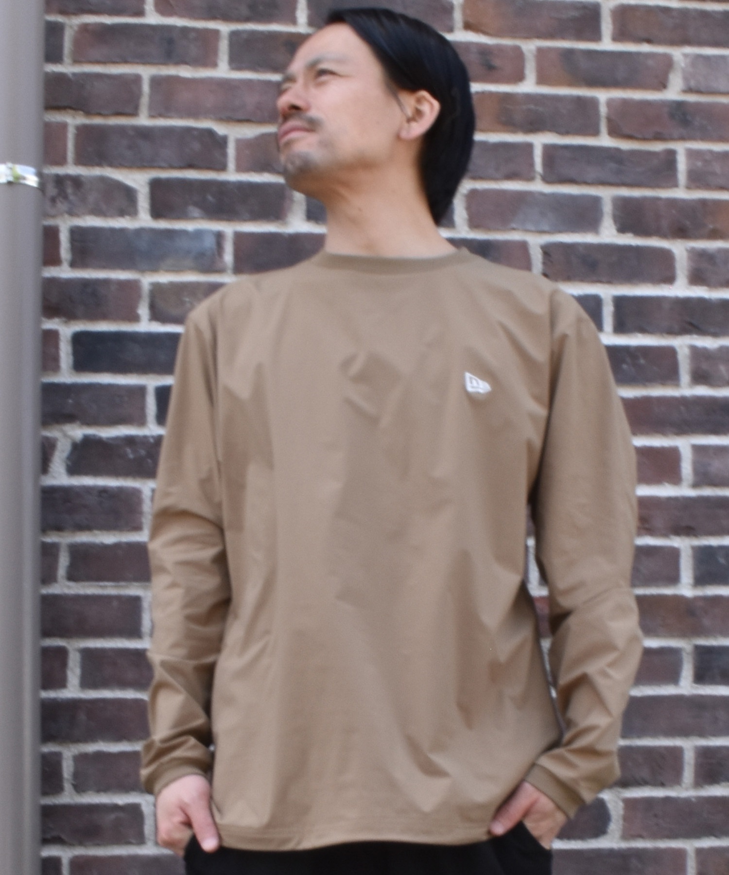 NEW ERA ニューエラ 水着 ラッシュガード 長袖 Tシャツ ロンT メンズ