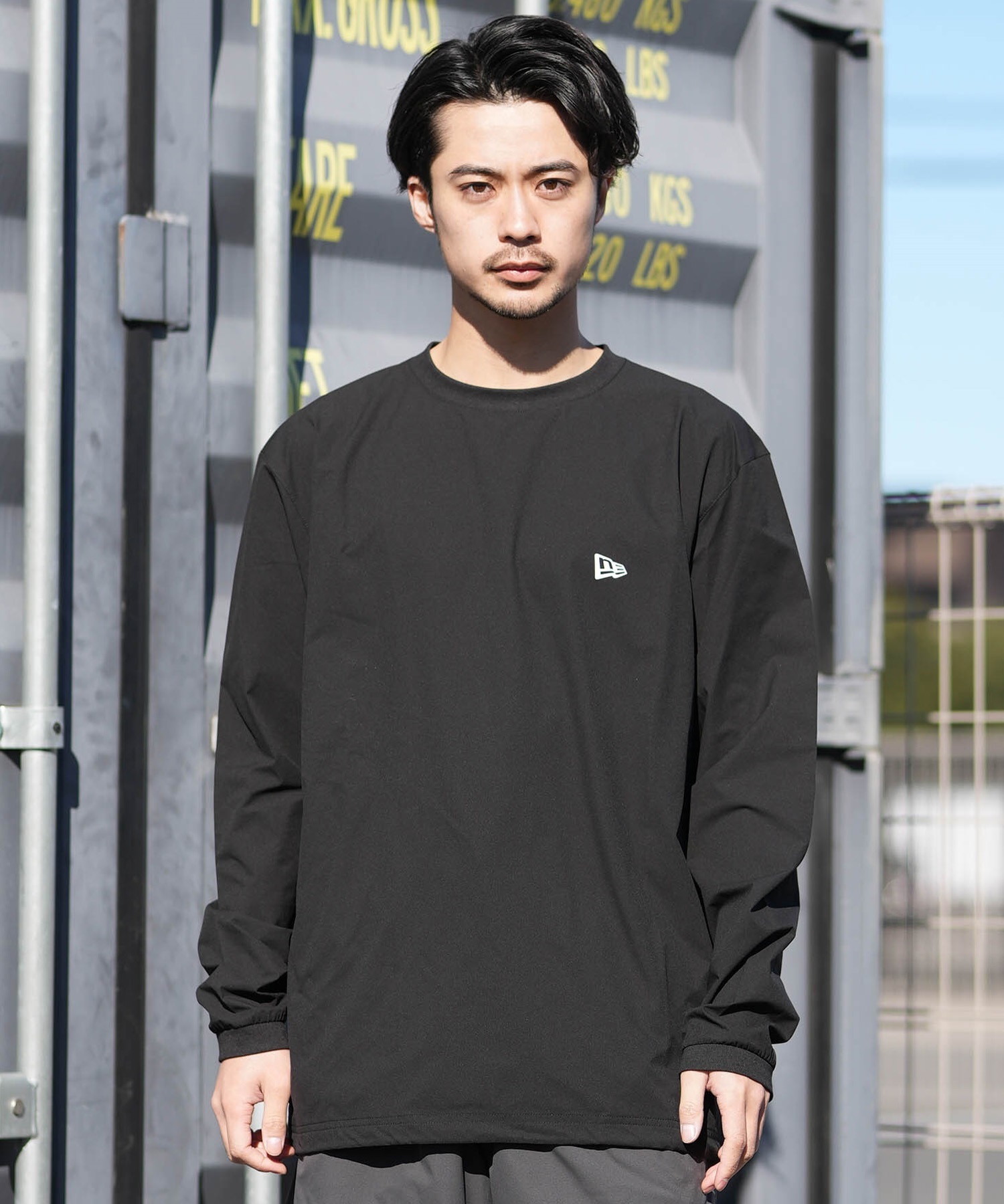 NEW ERA ニューエラ 長袖 Tシャツ ロンT メンズ UVカット UTILITPISTE