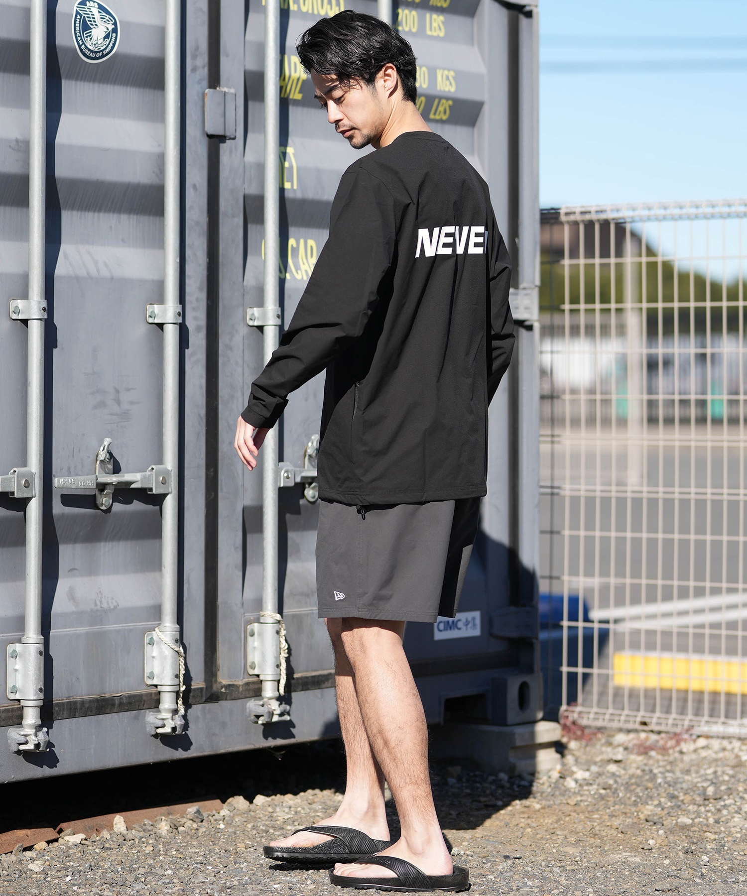 NEW ERA ニューエラ 長袖 Tシャツ ロンT メンズ UVカット UTILITPISTE