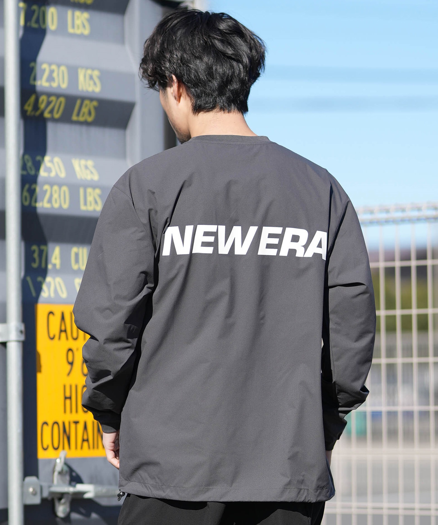 NEW ERA ニューエラ 長袖 Tシャツ ロンT メンズ 水着 ラッシュガード