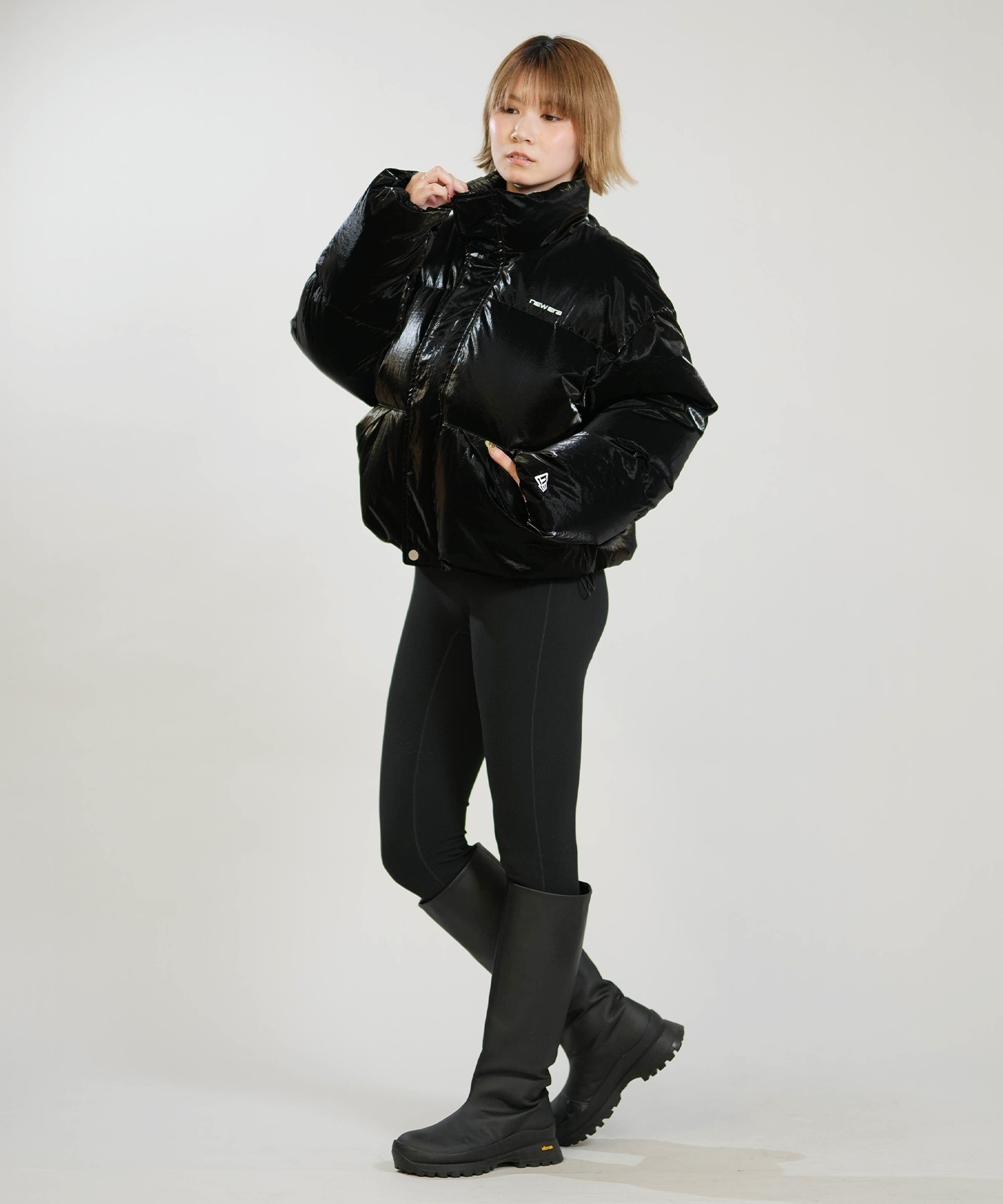 NEW ERA ニューエラ ジャケット レディース GLOSSY DOWN JACKET