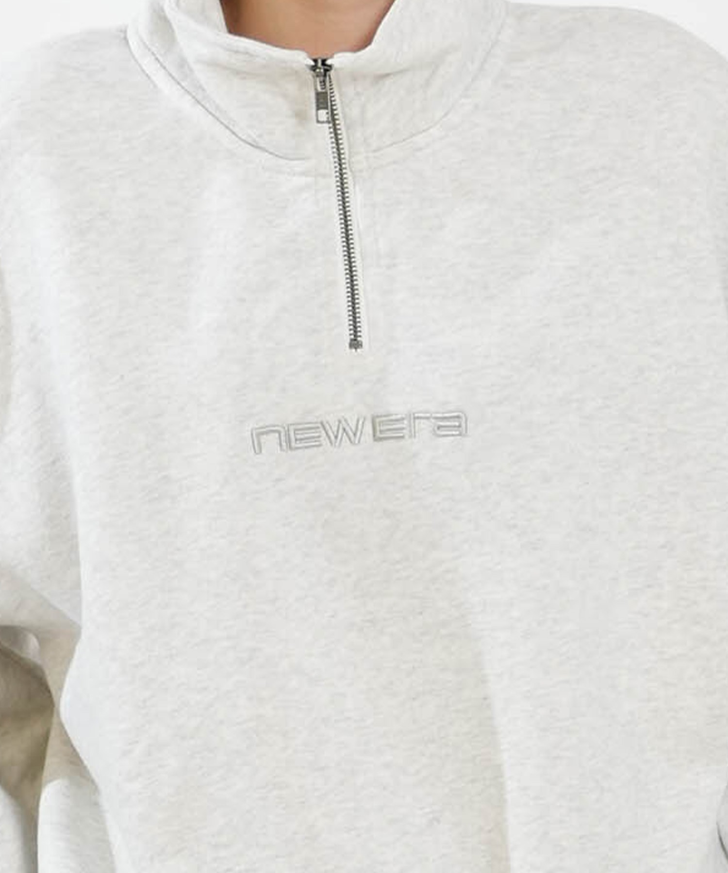 NEW ERA ニューエラ トレーナー スウェット レディース ハーフジップ
