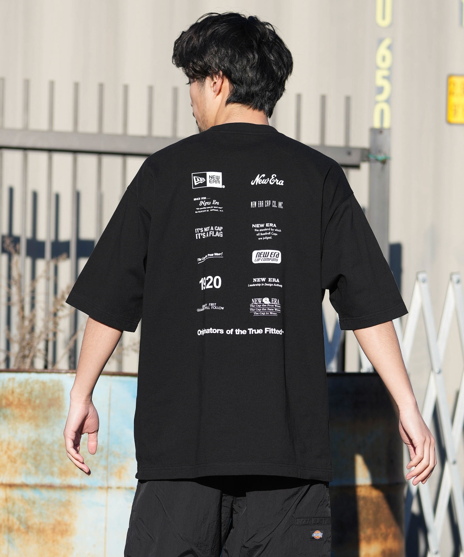 NEW ERA ニューエラ 半袖 Tシャツ レディース メンズ バックプリント