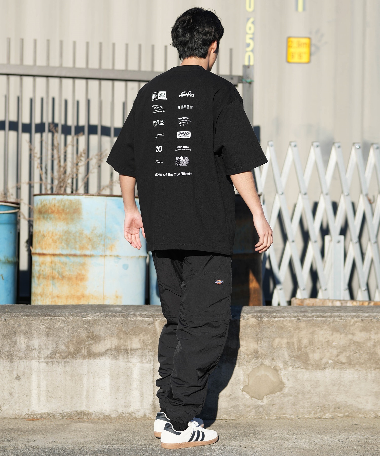NEW ERA ニューエラ 半袖 Tシャツ レディース メンズ バックプリント