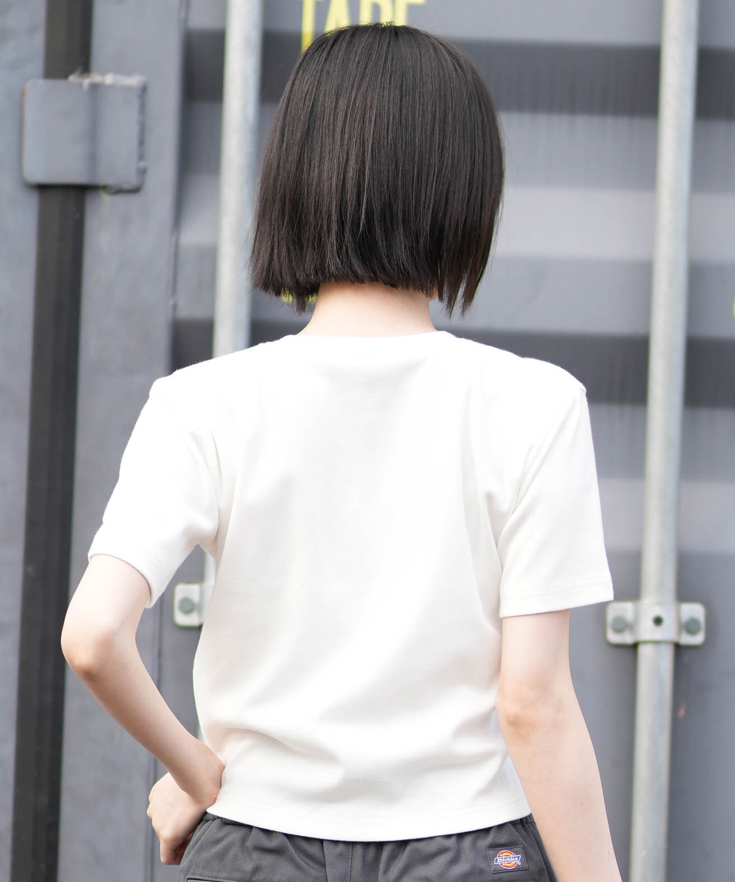 NEW ERA ニューエラ 半袖 Tシャツ レディース ロゴ WS SS MINI TUARE 