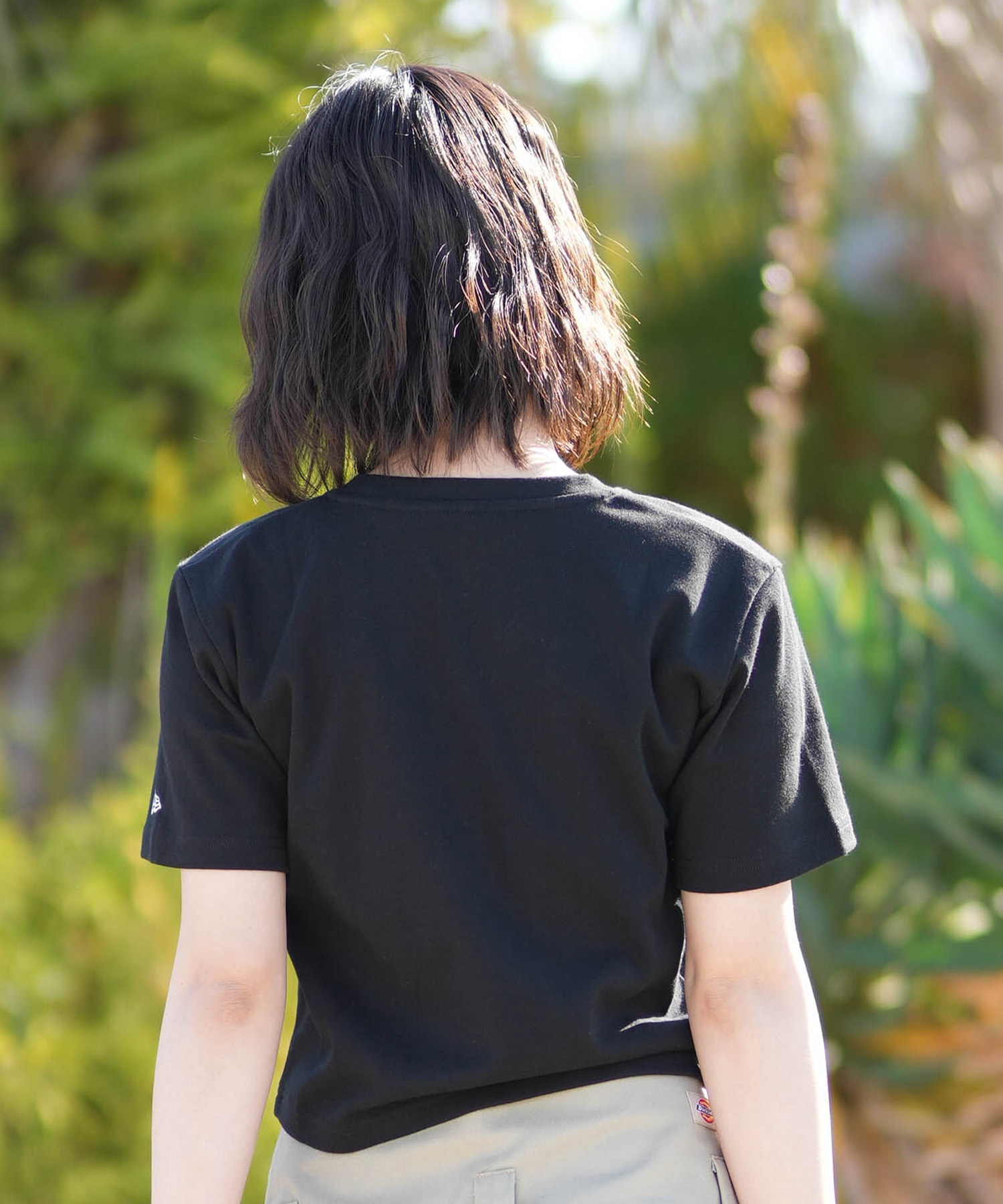NEW ERA ニューエラ 半袖 Tシャツ レディース ロゴ WS SS MINI TUARE