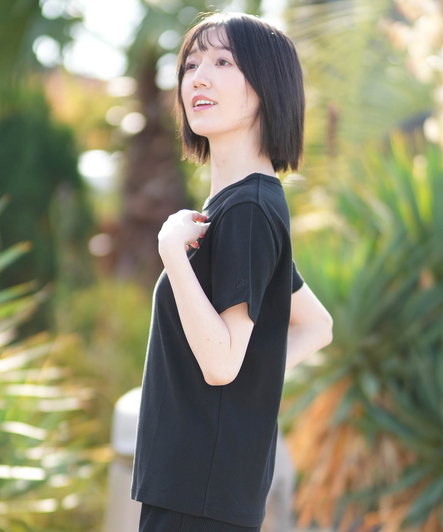 NEW ERA ニューエラ 半袖 Tシャツ レディース ロゴ Flag Logo 14857963