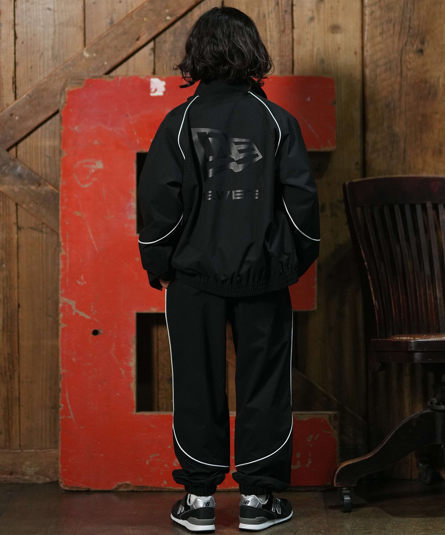 NEW ERA ニューエラ ジャケット キッズ 子供 ロゴ PA YTH OS PIPBOX