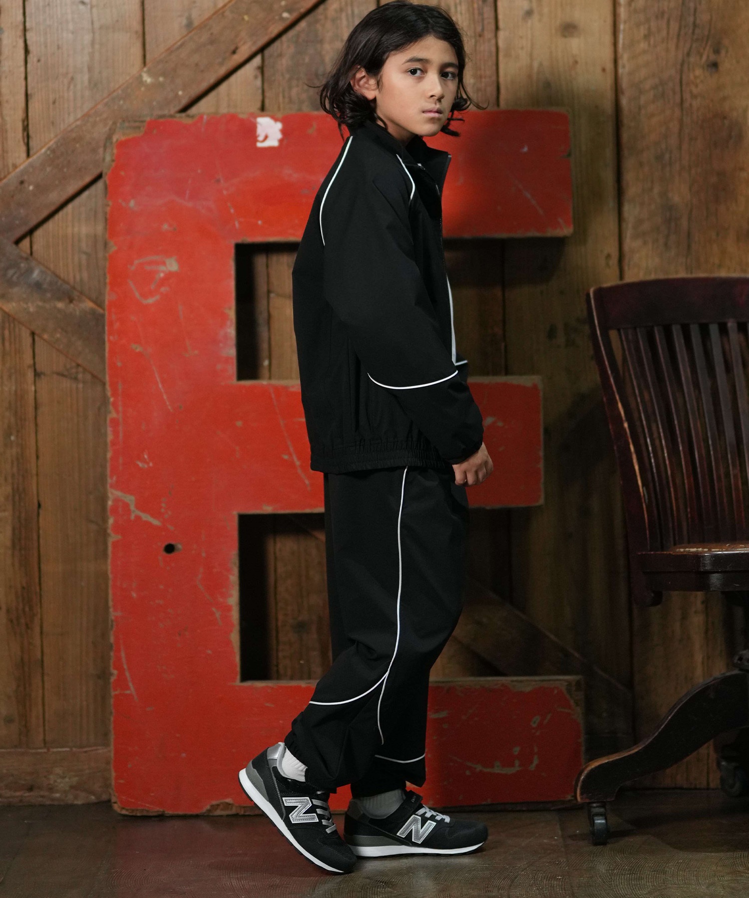 NEW ERA ニューエラ ジャケット キッズ 子供 ロゴ PA YTH OS PIPBOX