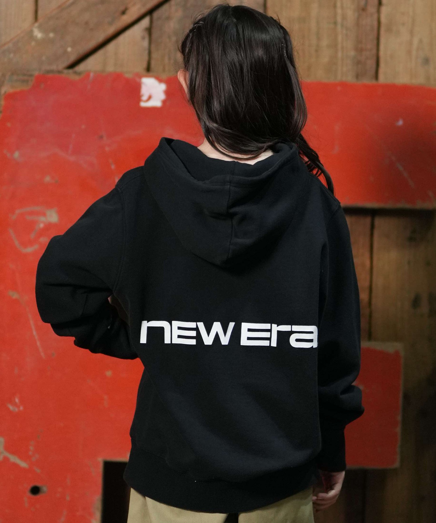 NEW ERA ニューエラ プルオーバー パーカー フーディー キッズ 子供