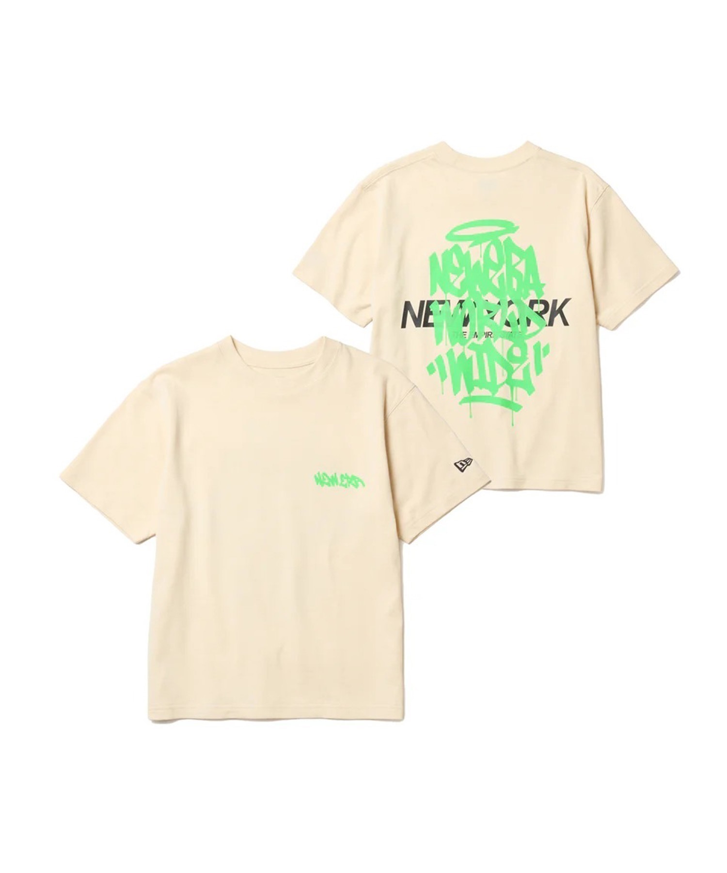 NEW ERA ニューエラ 半袖 Tシャツ キッズ ジュニア 子供 YTH SS CT TEGGING 14865828(CRE-130cm)