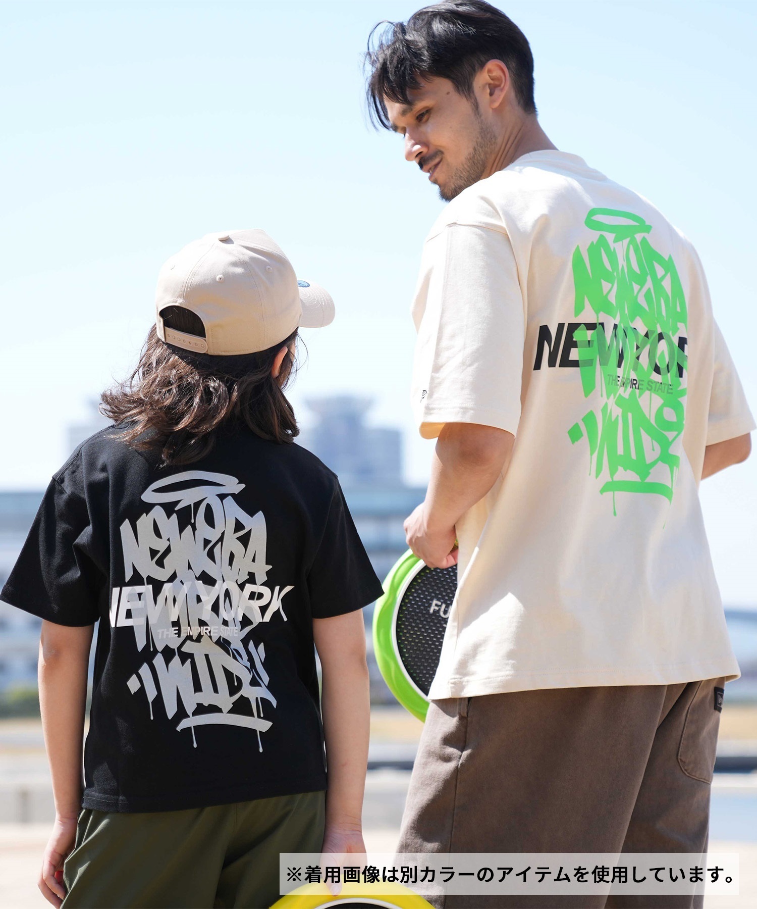 NEW ERA ニューエラ 半袖 Tシャツ キッズ ジュニア 子供 YTH SS CT TEGGING 14865828(CRE-130cm)