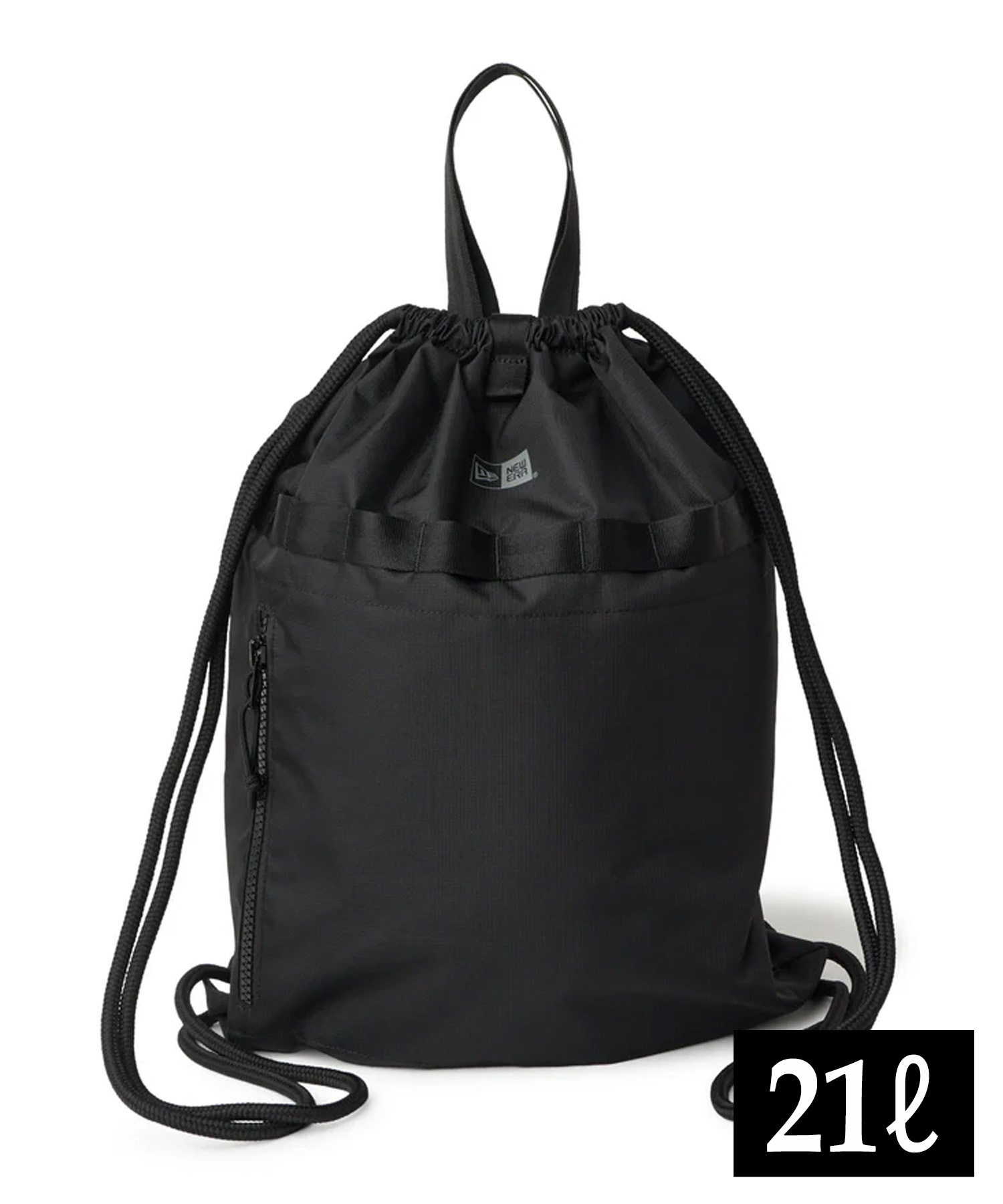 NEW ERA ニューエラ ナップサック デイサック 150D ブラック 21L 