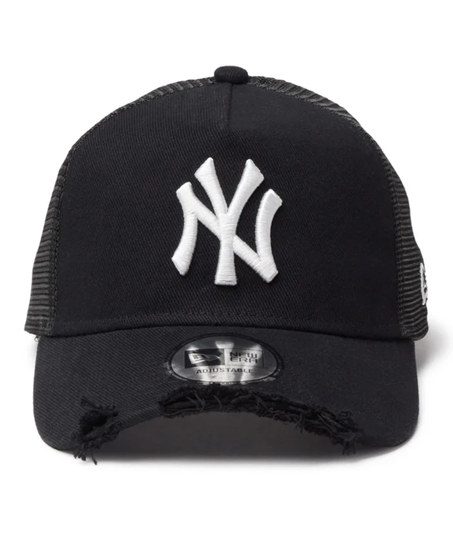 NEW ERA ニューエラ キャップ 9FORTY A-Frame トラッカー MLB Damaged