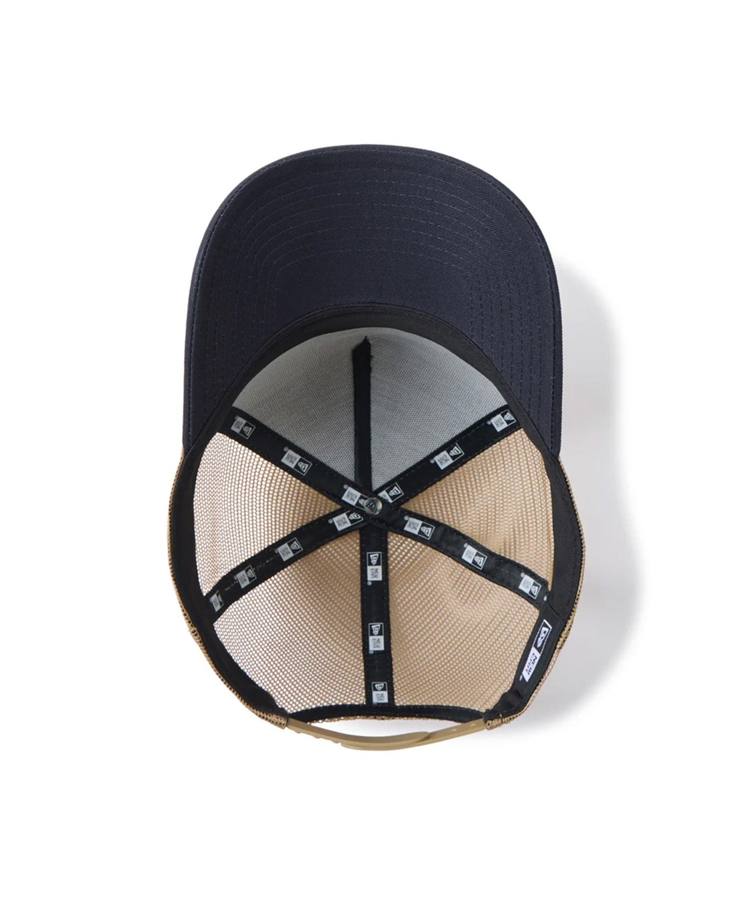NEW ERA ニューエラ キャップ メッシュ Classic Script カーキ