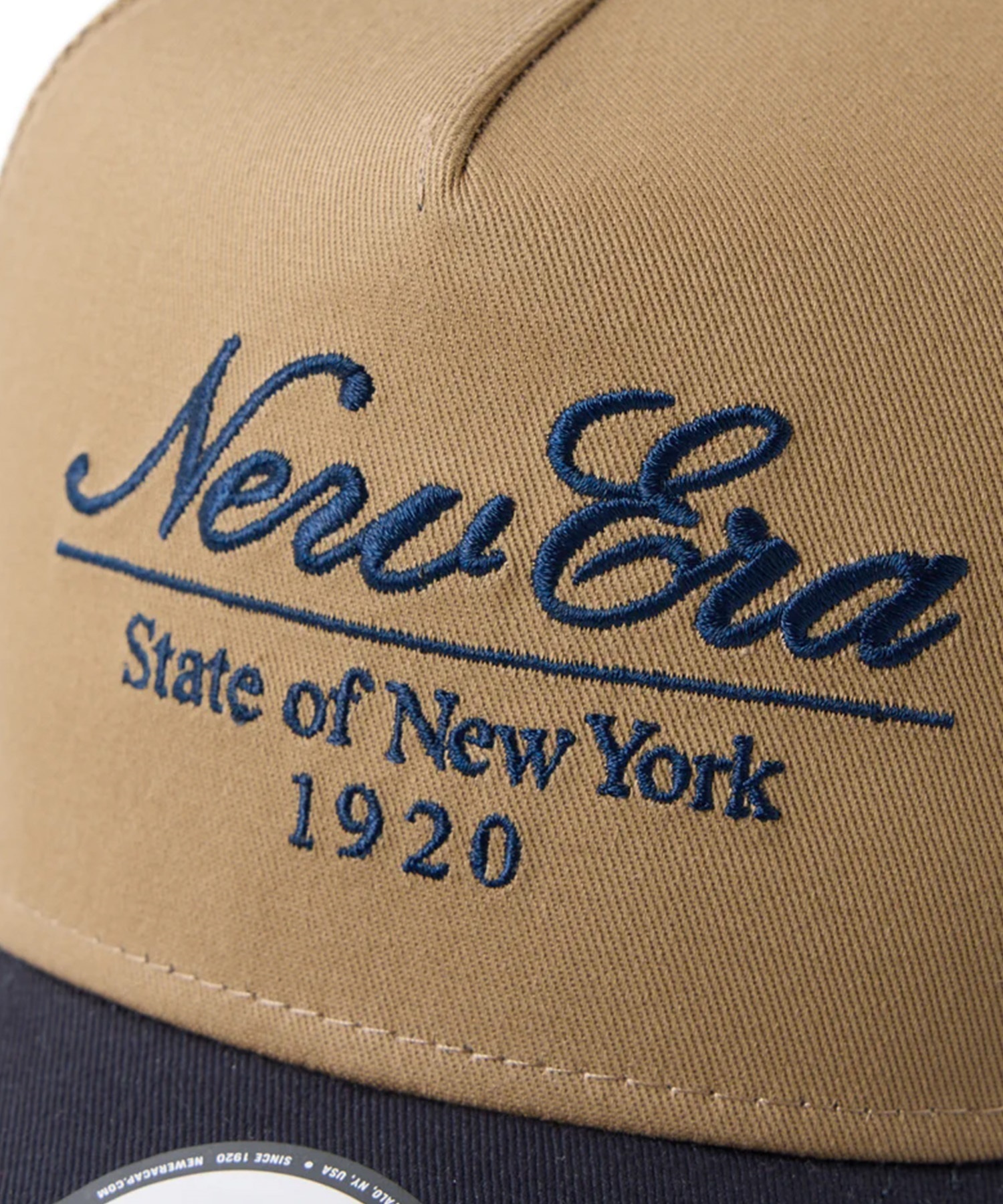 NEW ERA ニューエラ キャップ メッシュ Classic Script カーキ