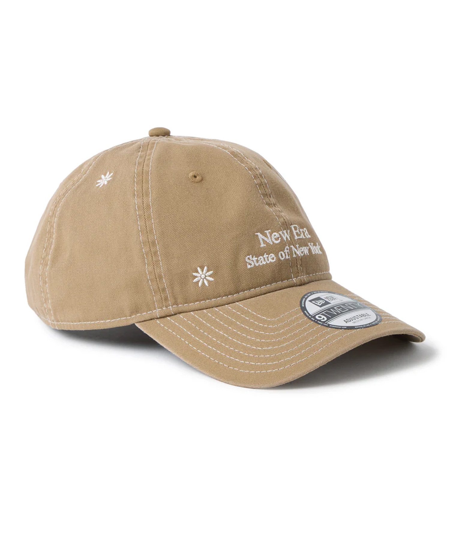 NEW ERA ニューエラ キャップ 9TWENTY Flower Embroidery カーキ