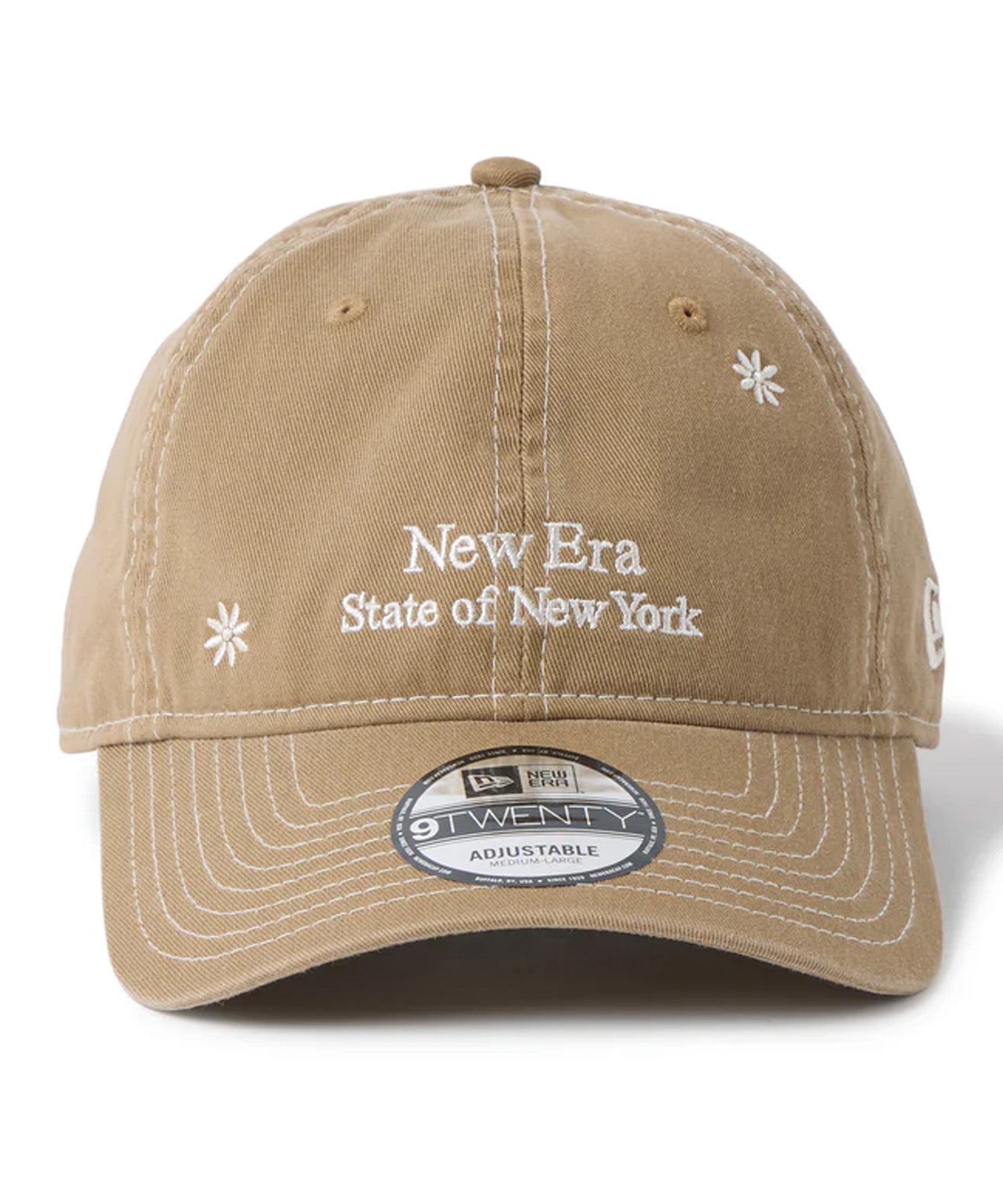 NEW ERA ニューエラ キャップ 9TWENTY Flower Embroidery カーキ