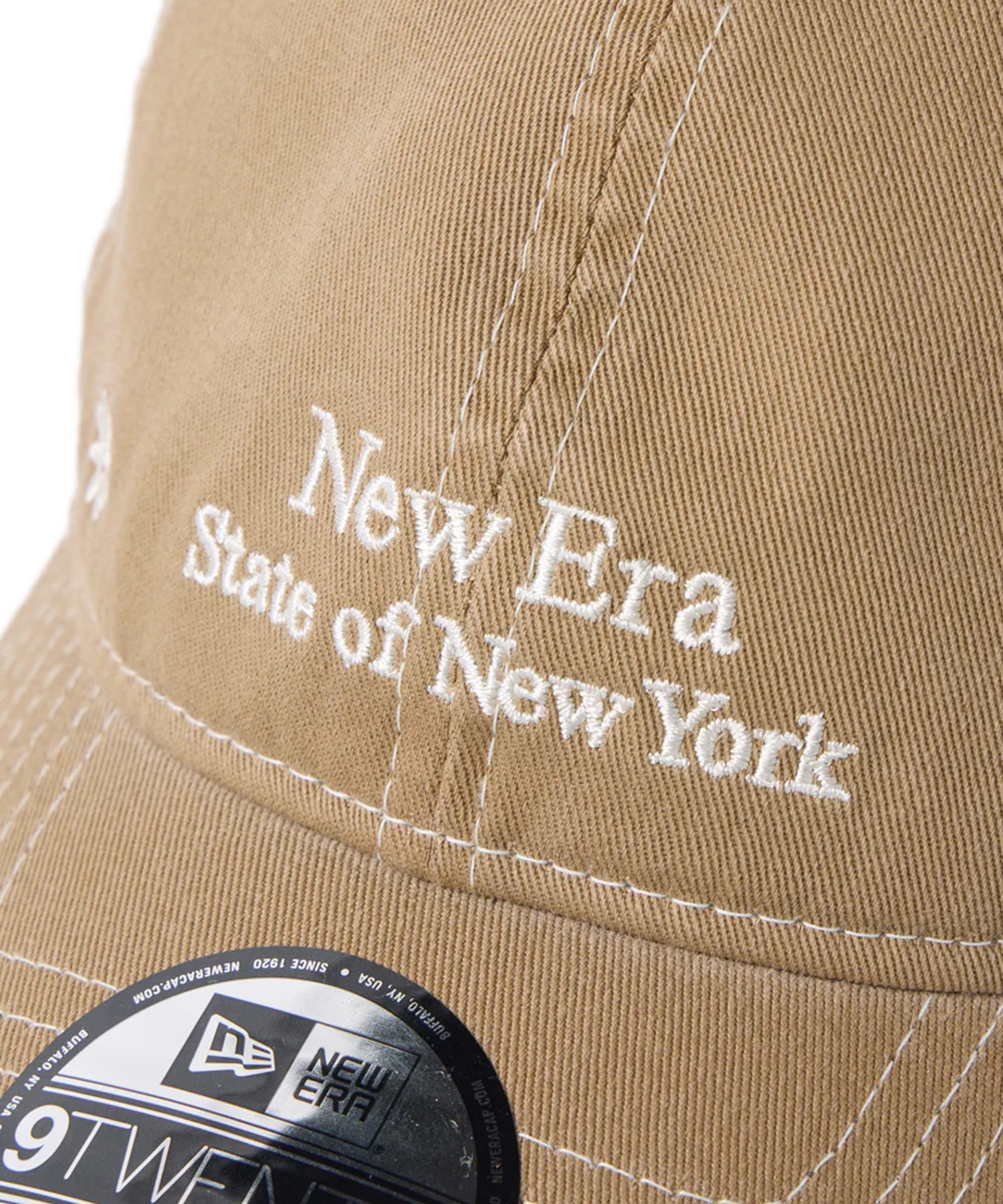 NEW ERA ニューエラ キャップ 9TWENTY Flower Embroidery カーキ