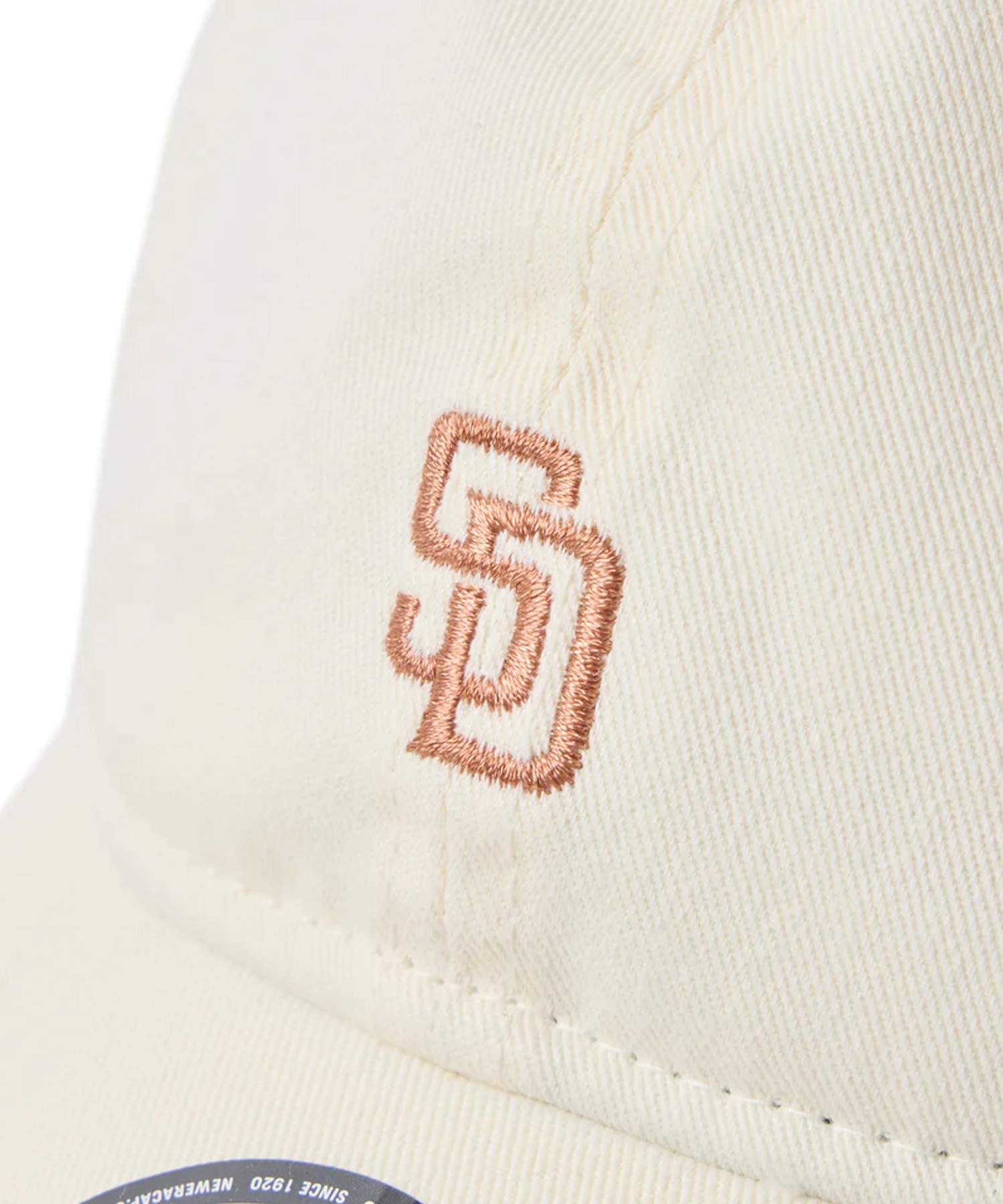 NEW ERA ニューエラ キャップ 9TWENTY MLB ベージュ スウェットバンド