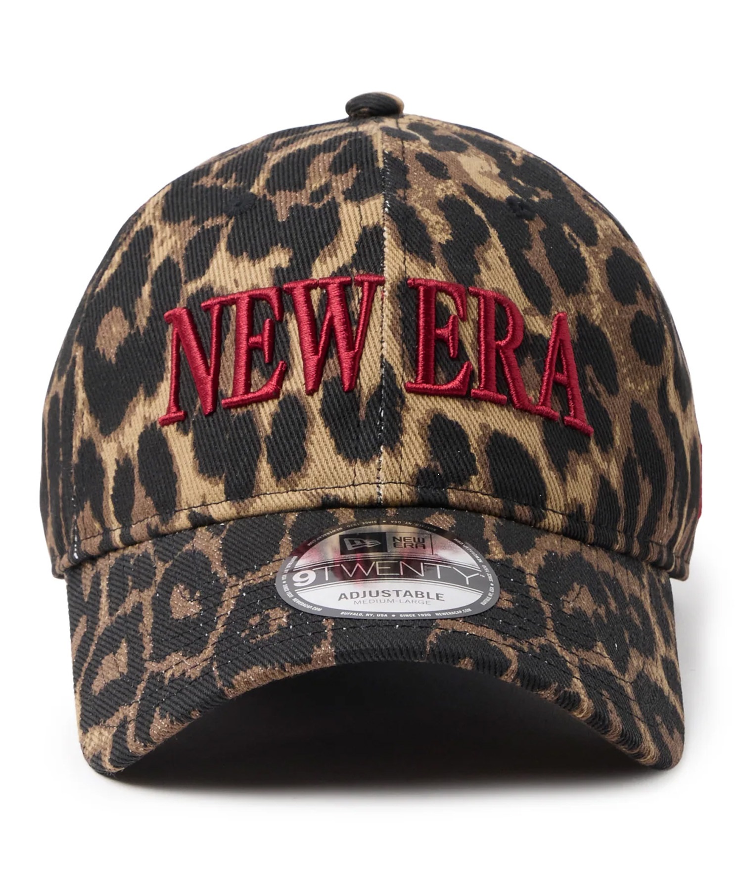 NEW ERA ニューエラ キャップ 9TWENTY Leopard ブラウン レッド
