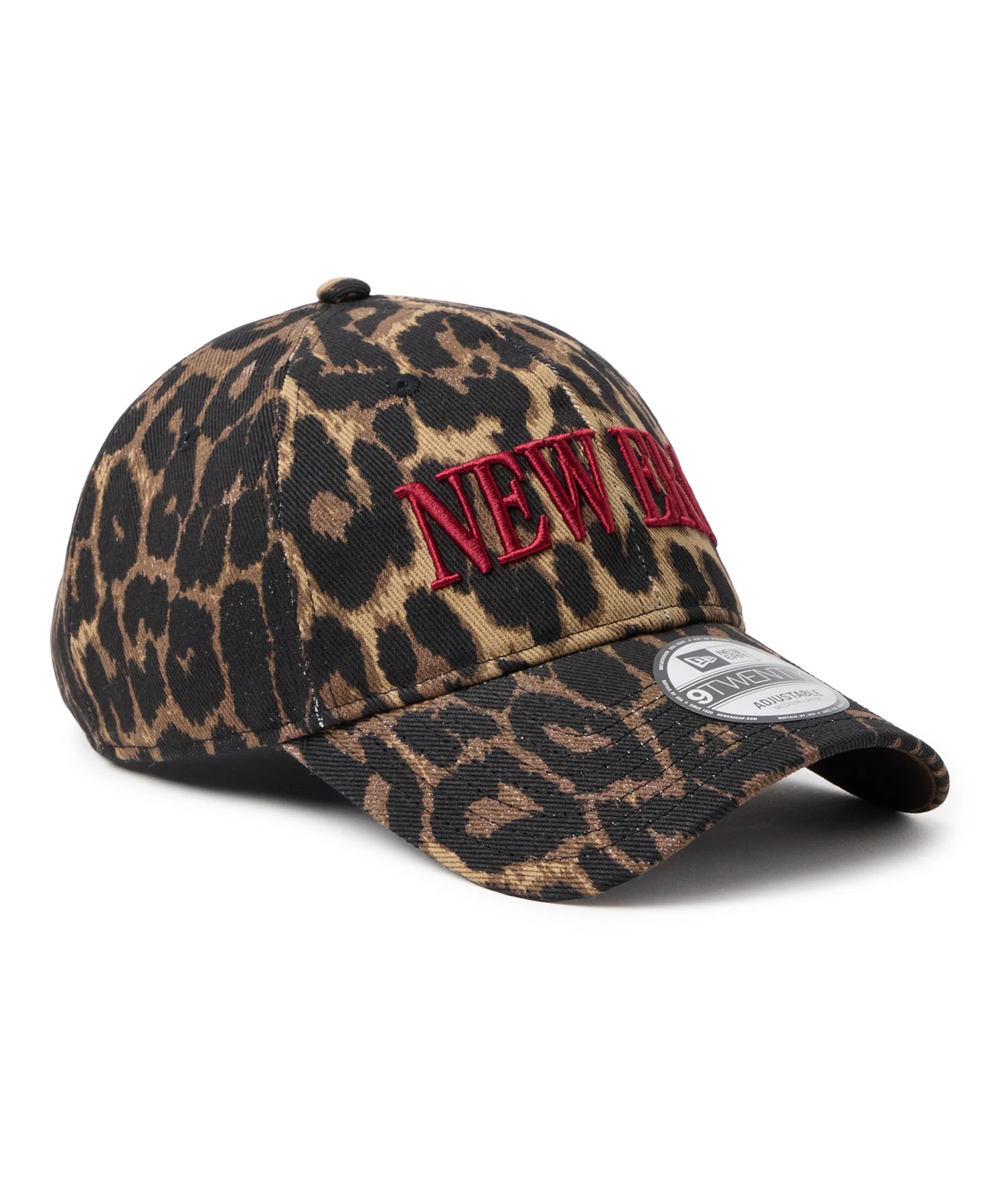 NEW ERA ニューエラ キャップ 9TWENTY Leopard ブラウン レッド
