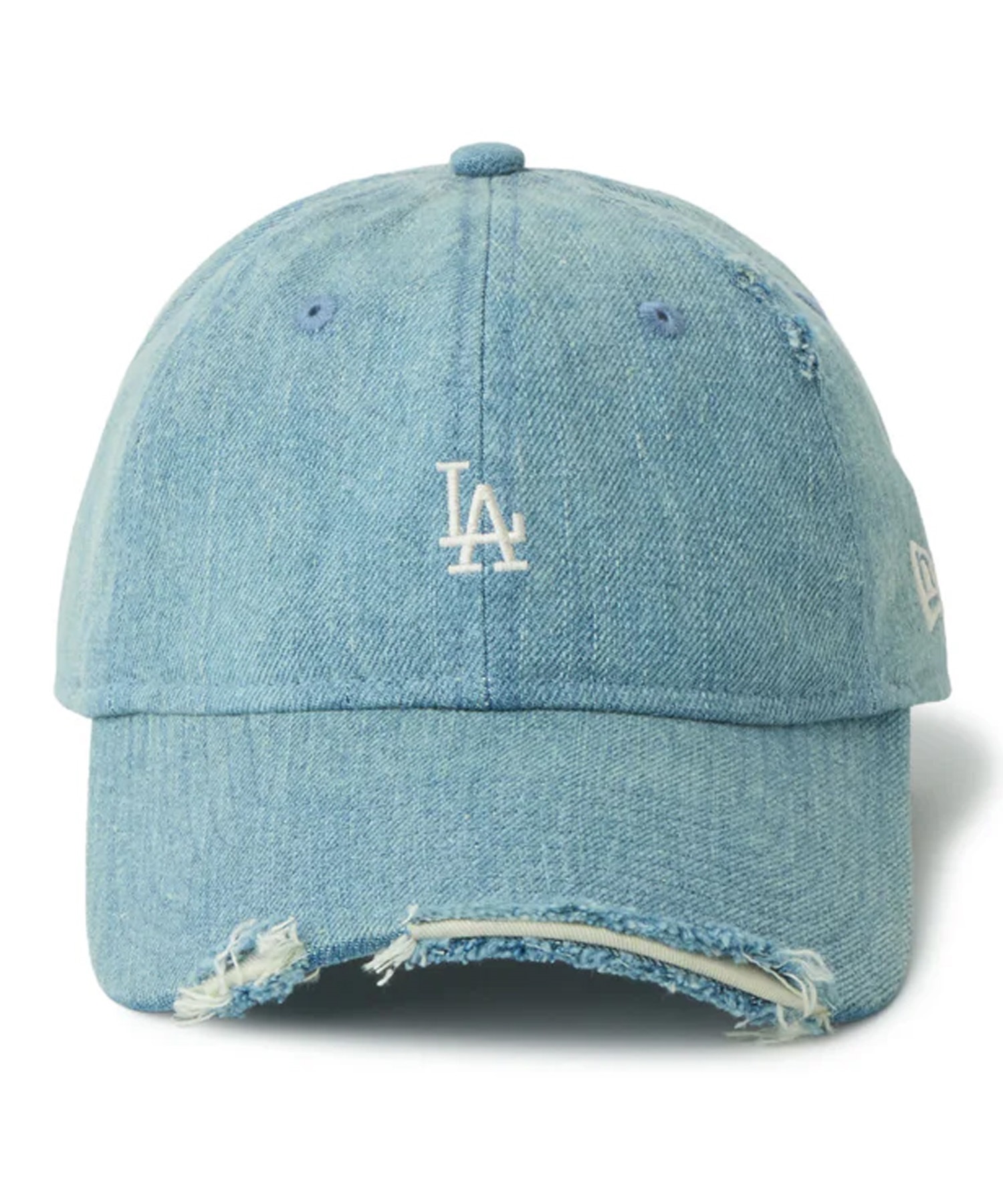 NEW ERA ニューエラ キャップ 9TWENTY MLB Damaged Denim ロサンゼルス