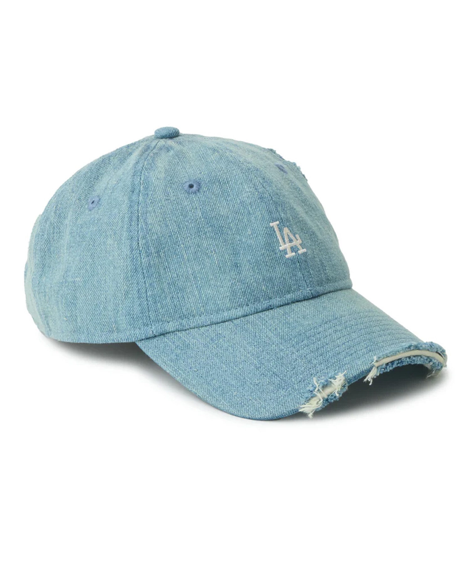 NEW ERA ニューエラ キャップ 9TWENTY MLB Damaged Denim ロサンゼルス