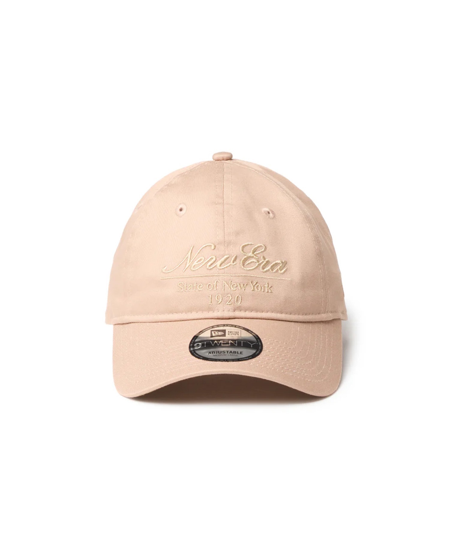 NEW ERA ニューエラ キャップ 帽子 9TWENTY ベージュ Script Tonal