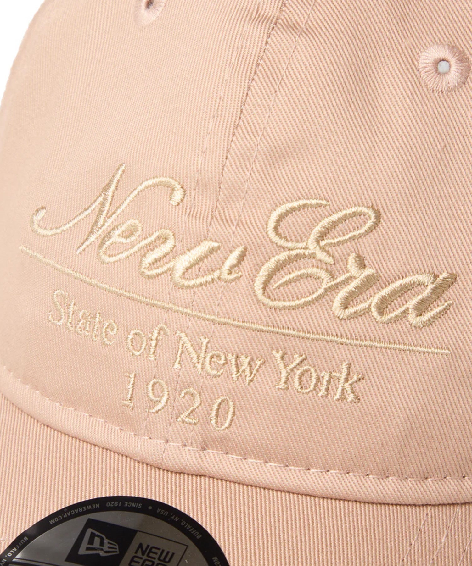 NEW ERA ニューエラ キャップ 帽子 9TWENTY ベージュ Script Tonal