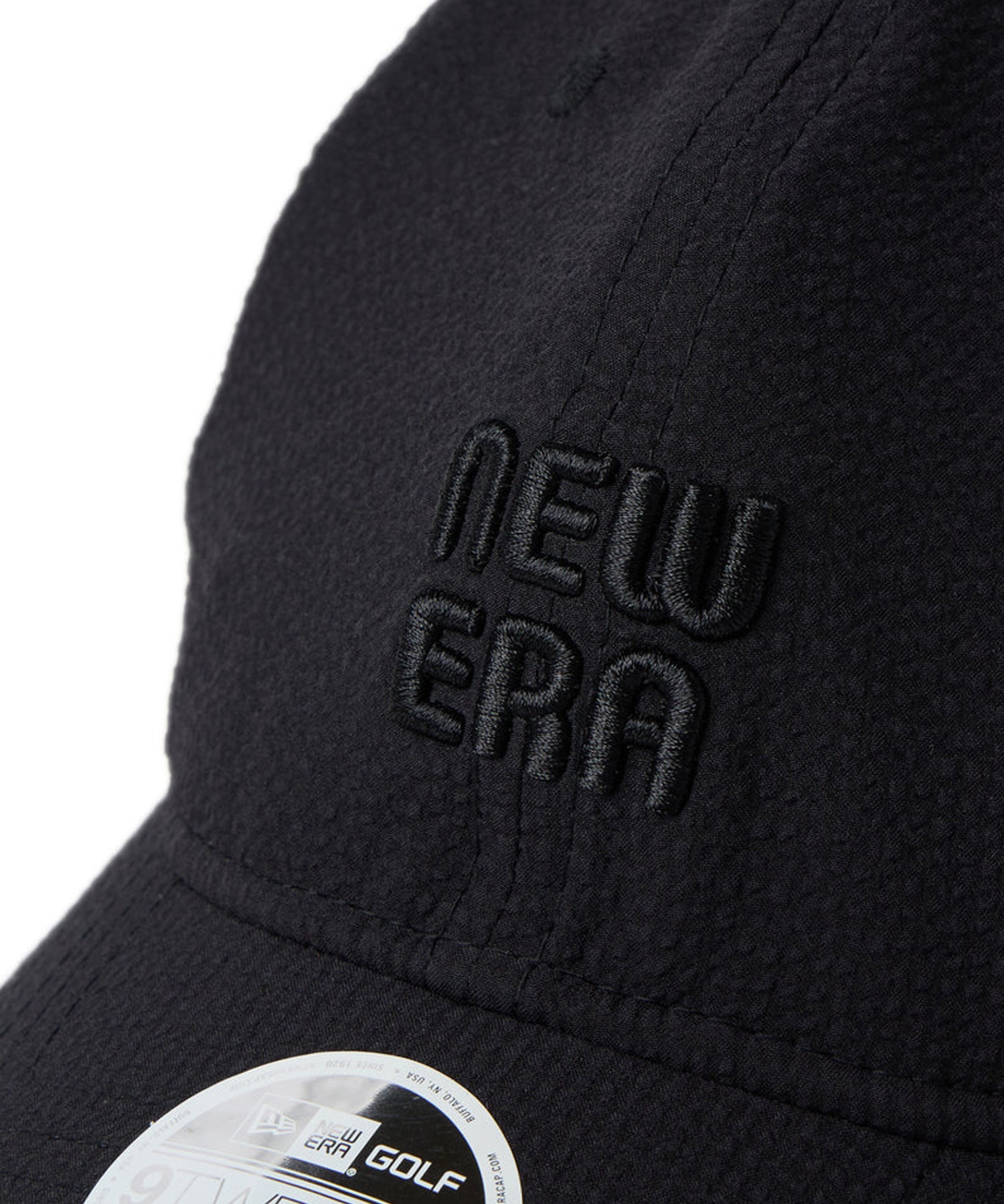 NEW ERA ニューエラ キャップ 9TWENTY シアサッカー ブラック 14747144