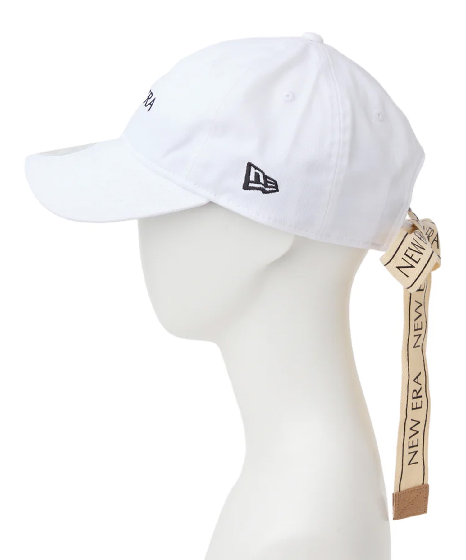 NEW ERA ニューエラ キャップ 9TWENTY ロゴテープ ホワイト 14747149