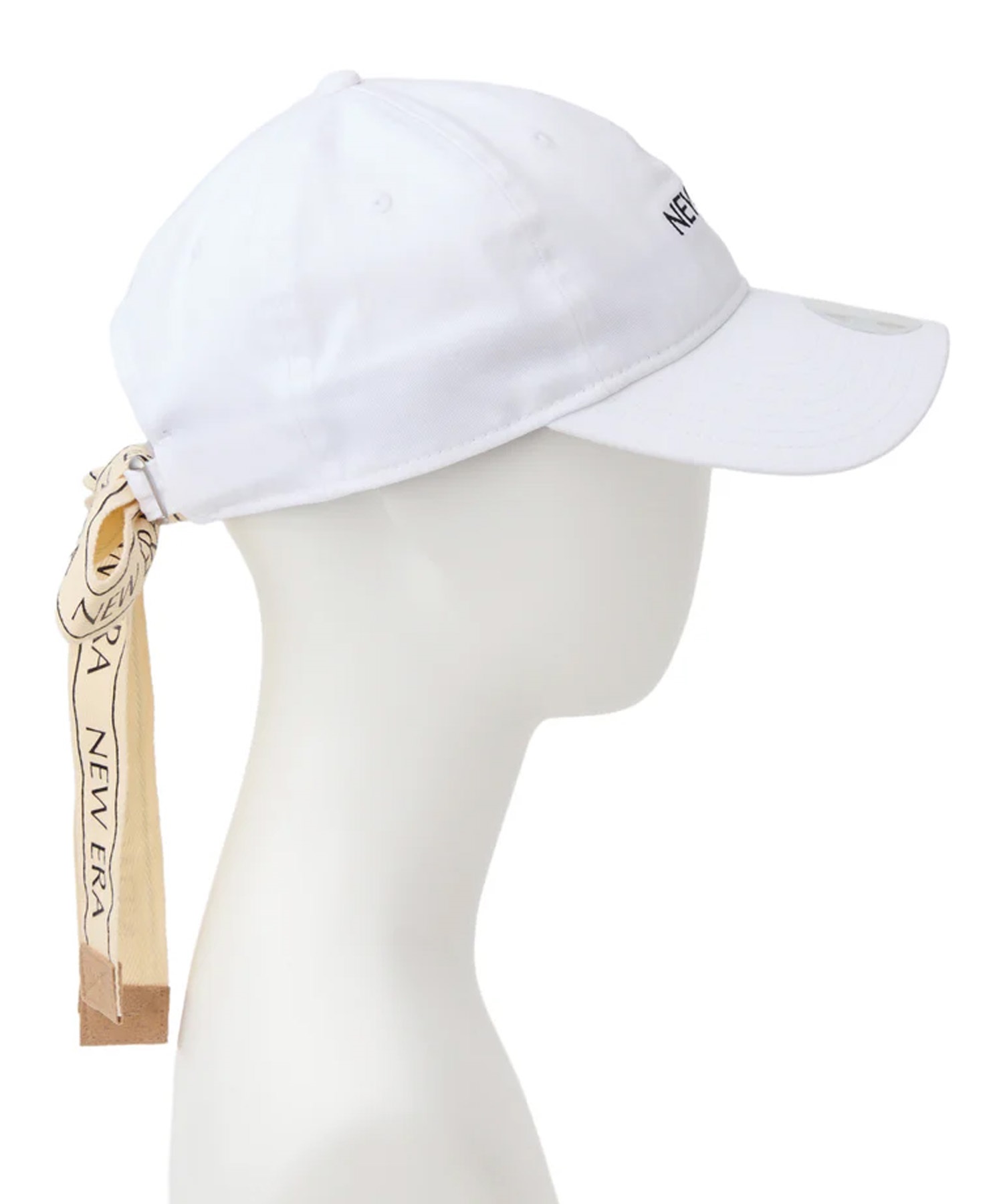 NEW ERA ニューエラ キャップ 9TWENTY ロゴテープ ホワイト 14747149